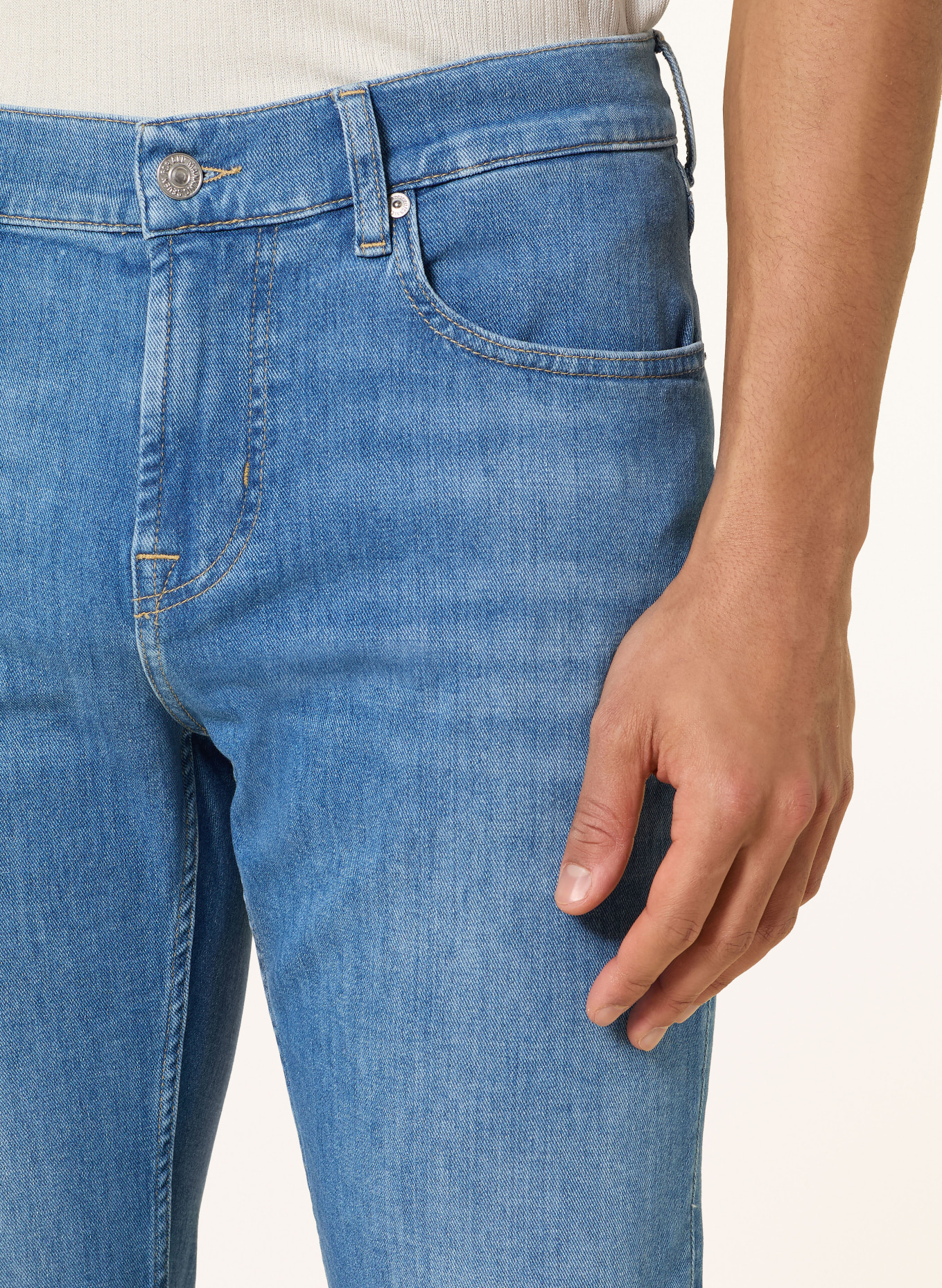 7 for all mankind Jean skinny SLIMMY TAPERED: 3BA Mid Blue