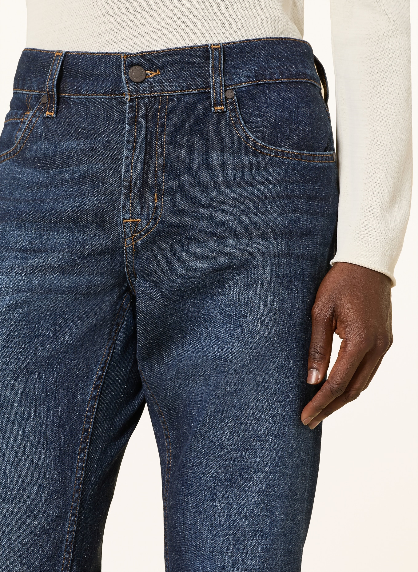 7 for all mankind Dżinsy THE STRAIGHT Straight Fit: 21X Mid Blue