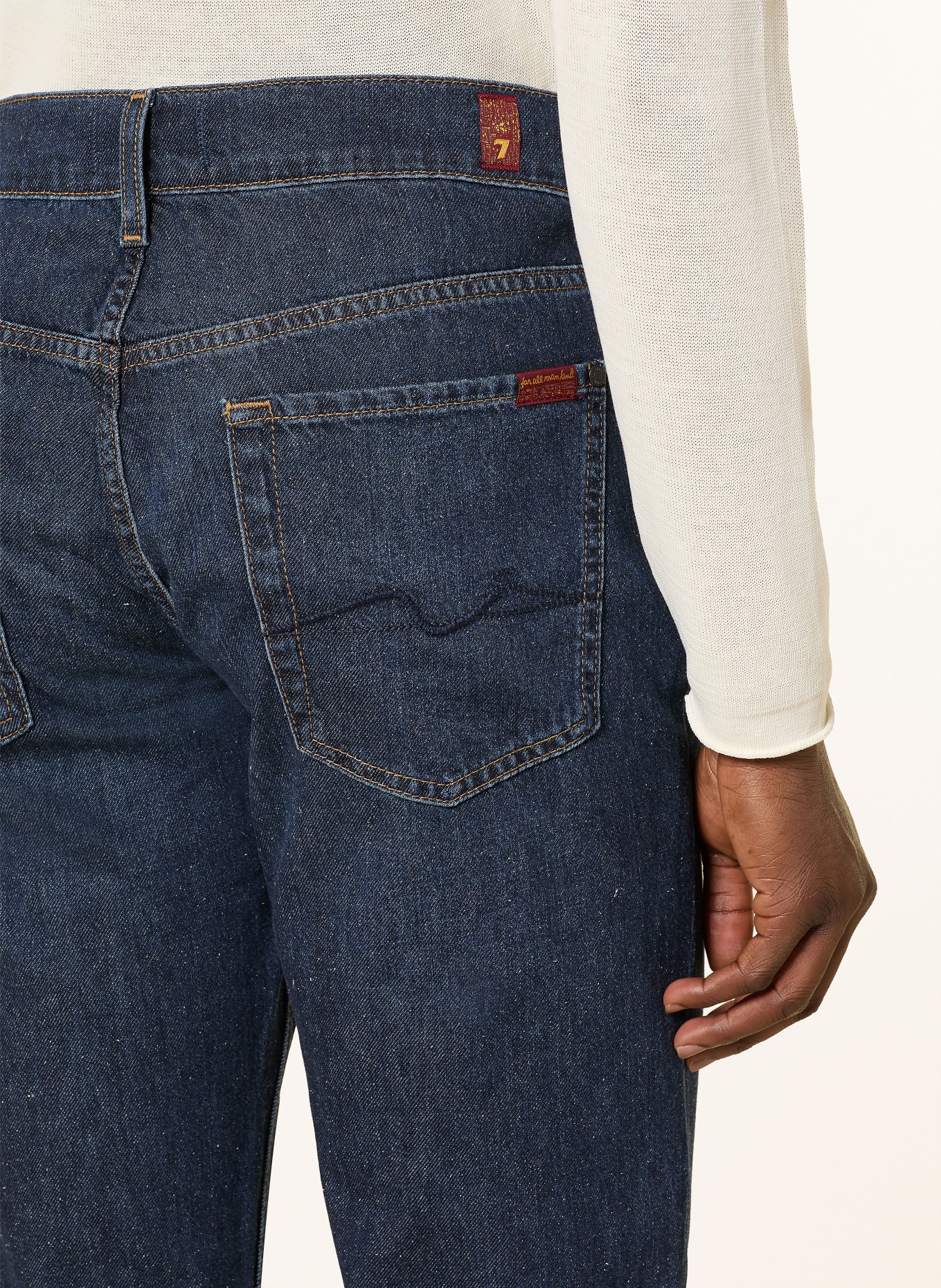 7 for all mankind Dżinsy THE STRAIGHT Straight Fit: 21X Mid Blue