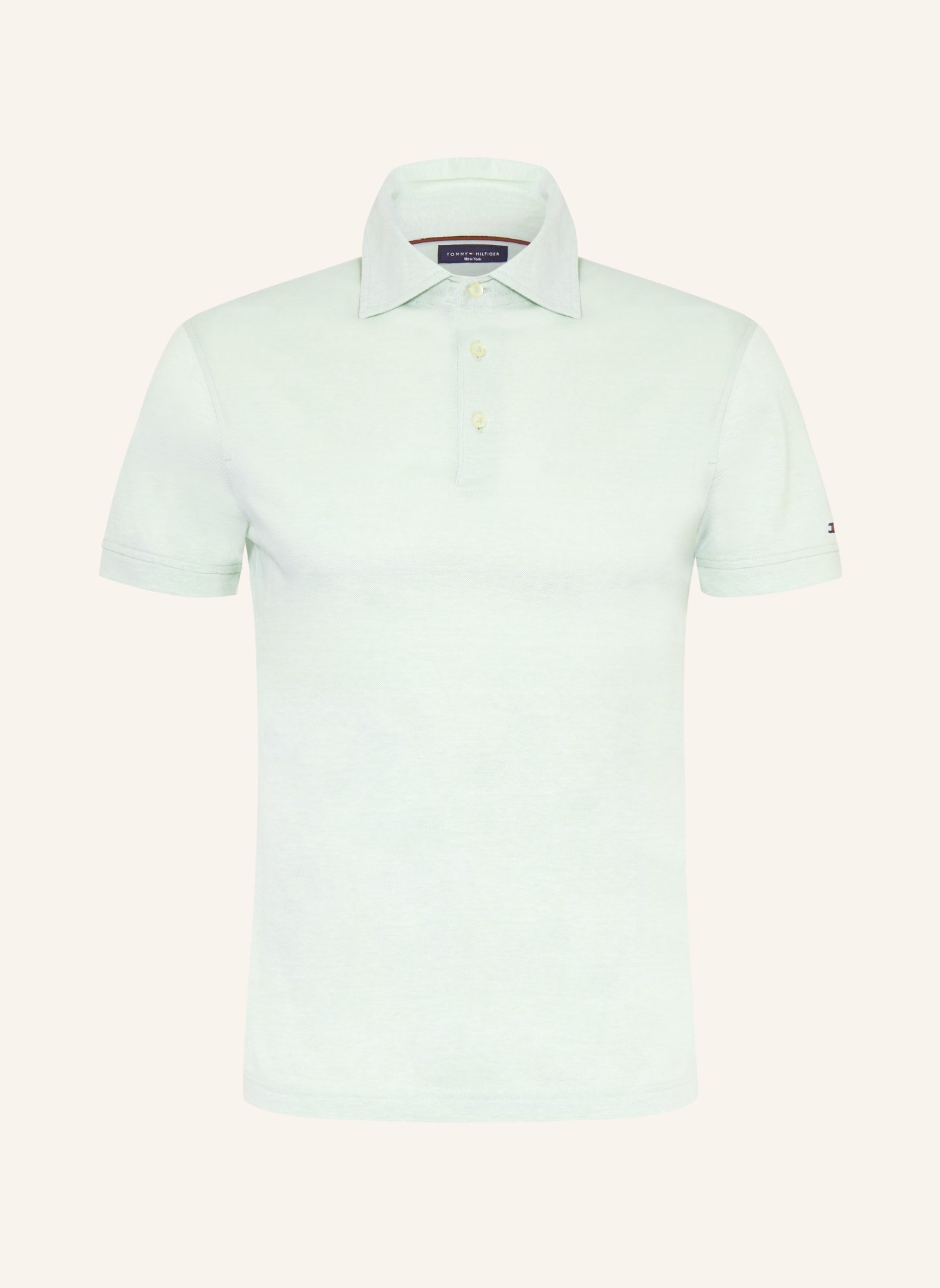 TOMMY HILFIGER piqué polo shirt: MINT