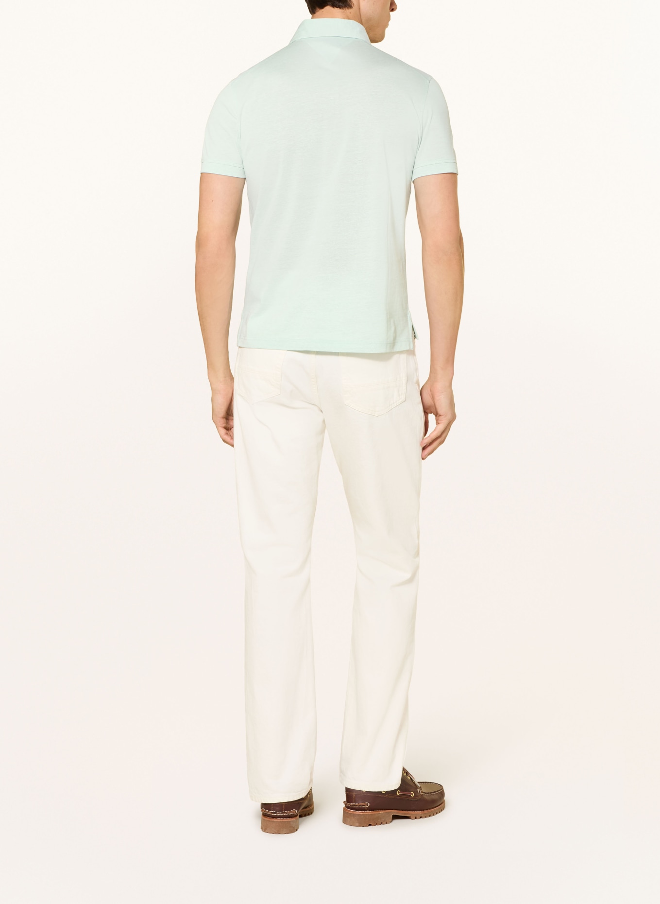 TOMMY HILFIGER piqué polo shirt: MINT