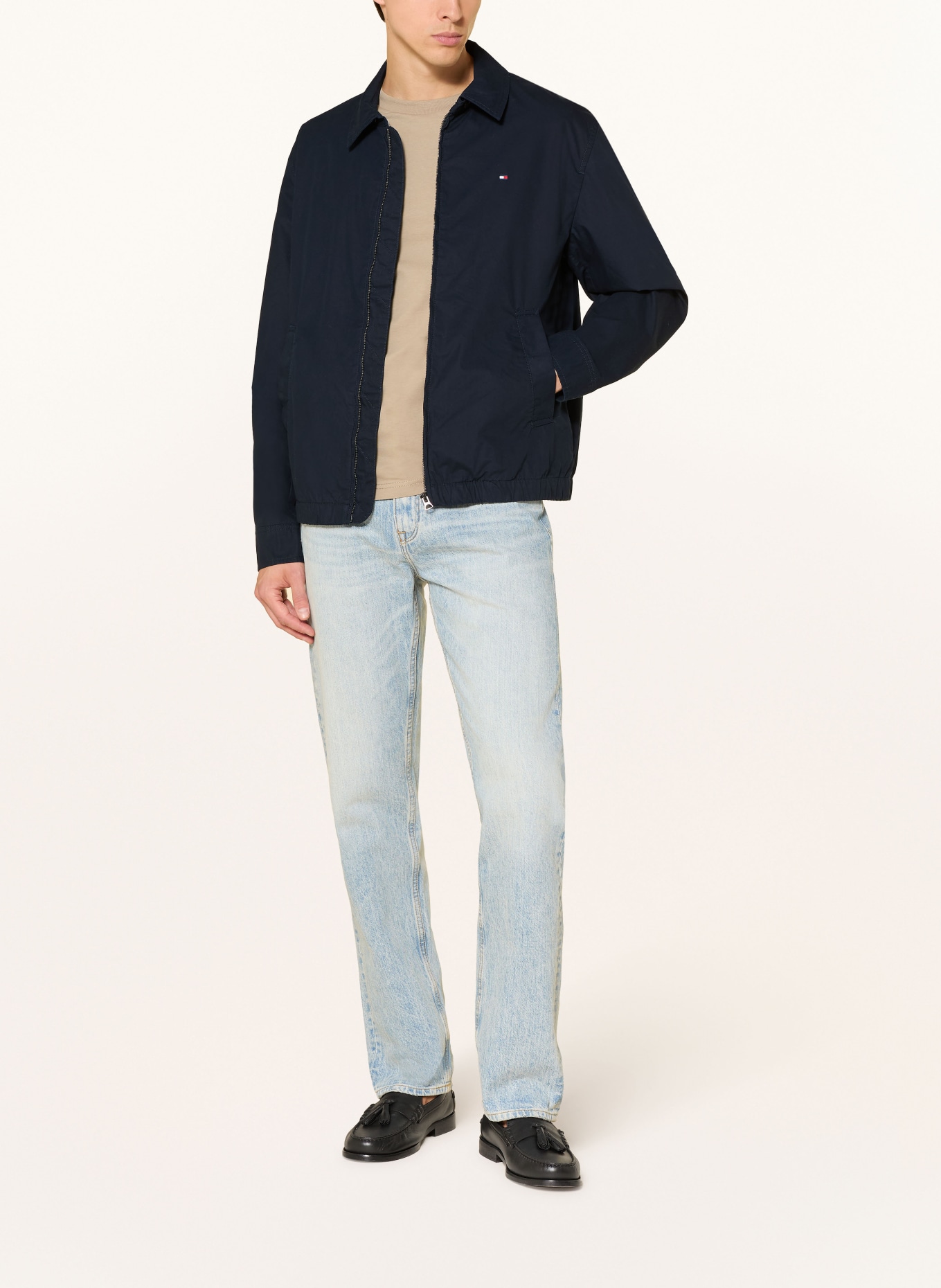 TOMMY HILFIGER Blouson: DUNKELBLAU