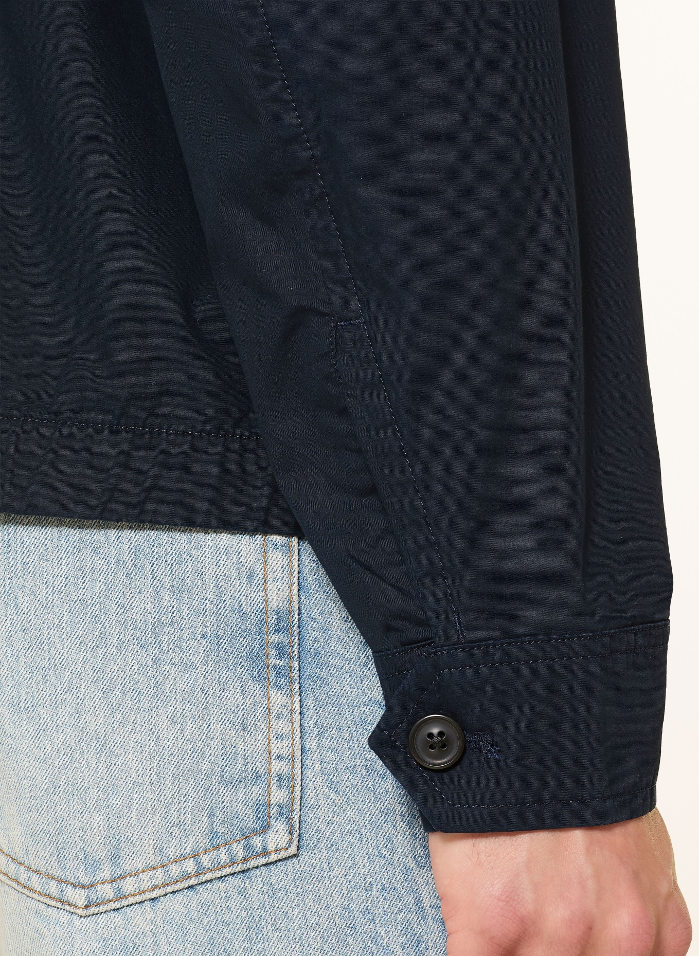 TOMMY HILFIGER Blouson: DUNKELBLAU