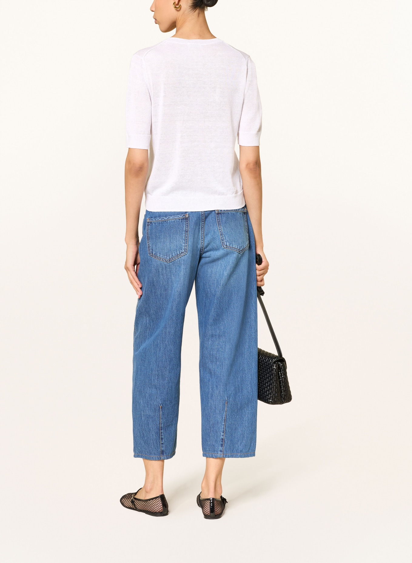 RIANI koszulka z dzianiny: BIAŁY