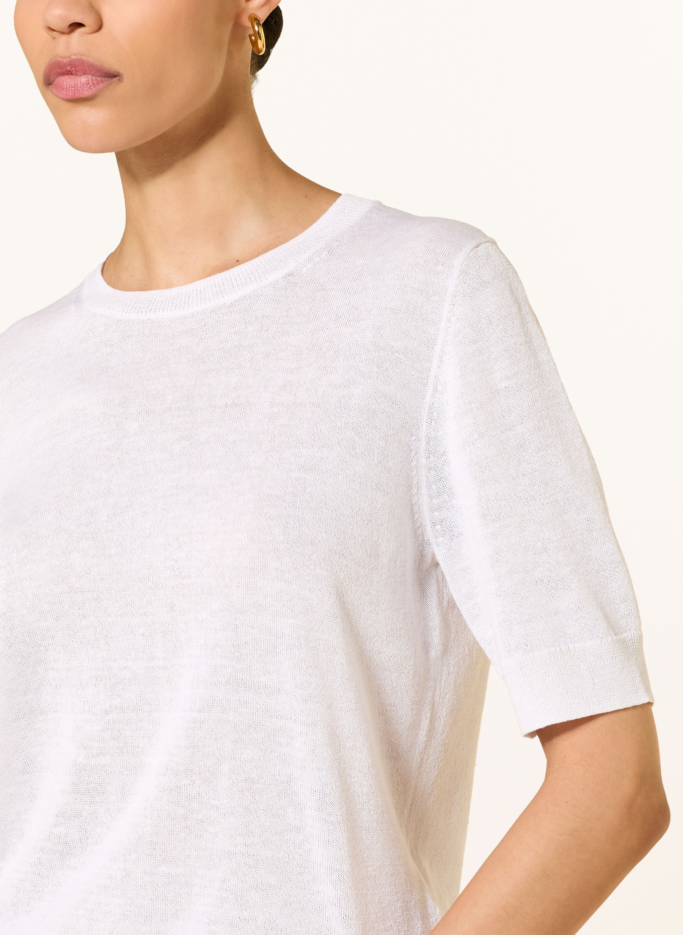 RIANI koszulka z dzianiny: BIAŁY