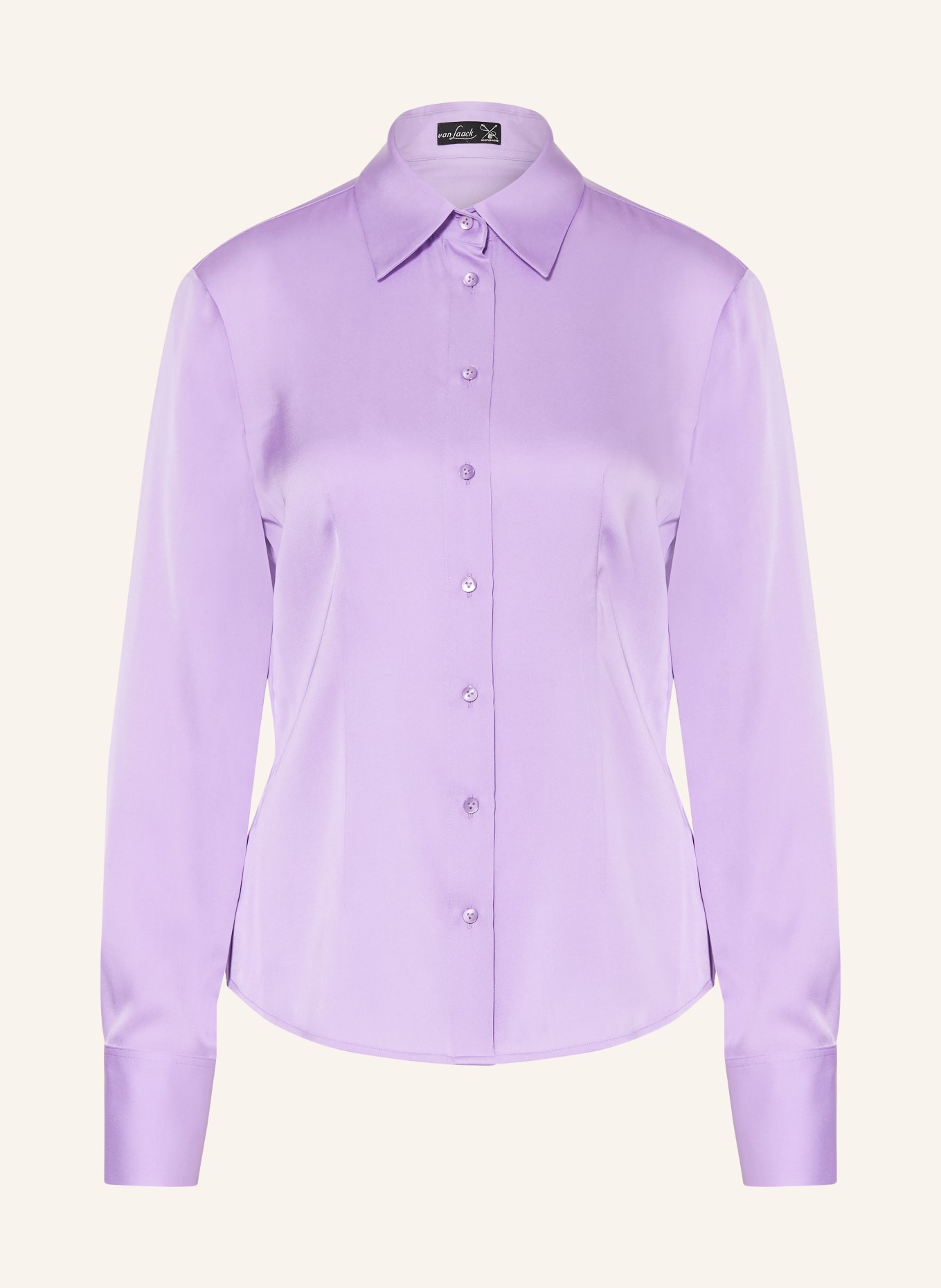 van Laack Hemdbluse VL-ULIZ-XX aus Seide: HELLLILA