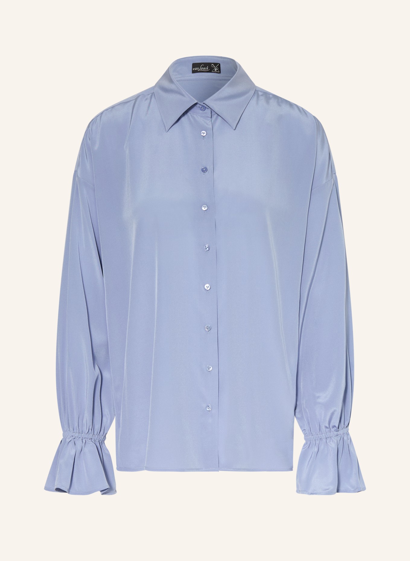 van Laack Hedvábná košile VL-TAREN-XX: TMAVĚ MODRÁ