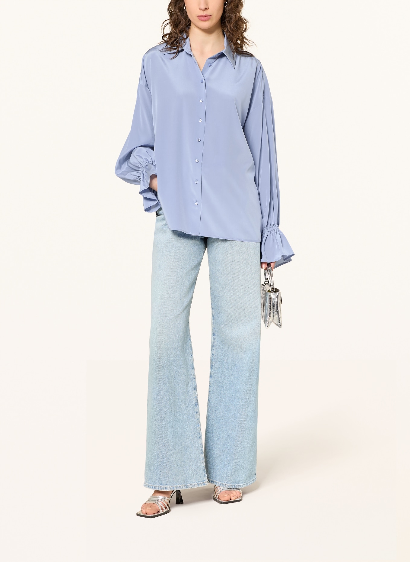 van Laack Hedvábná košile VL-TAREN-XX: TMAVĚ MODRÁ