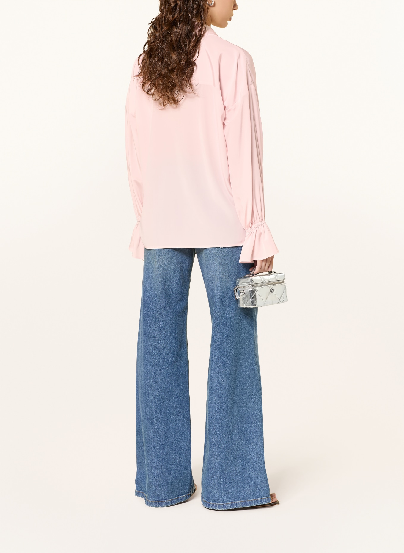 van Laack Hedvábná košile VL-TAREN-XX: SVĚTLE RŮŽOVÁ