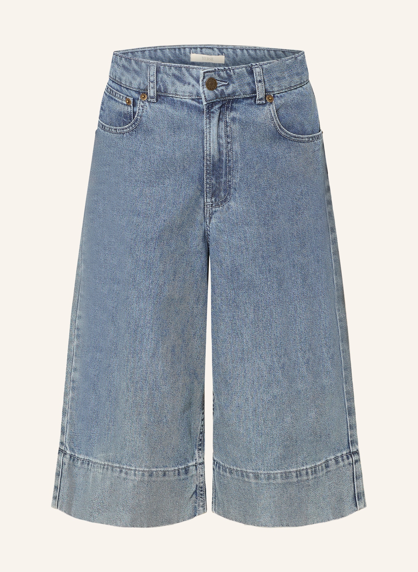 YERSE Jeans-bermuda CLEO: 056 INDIGO