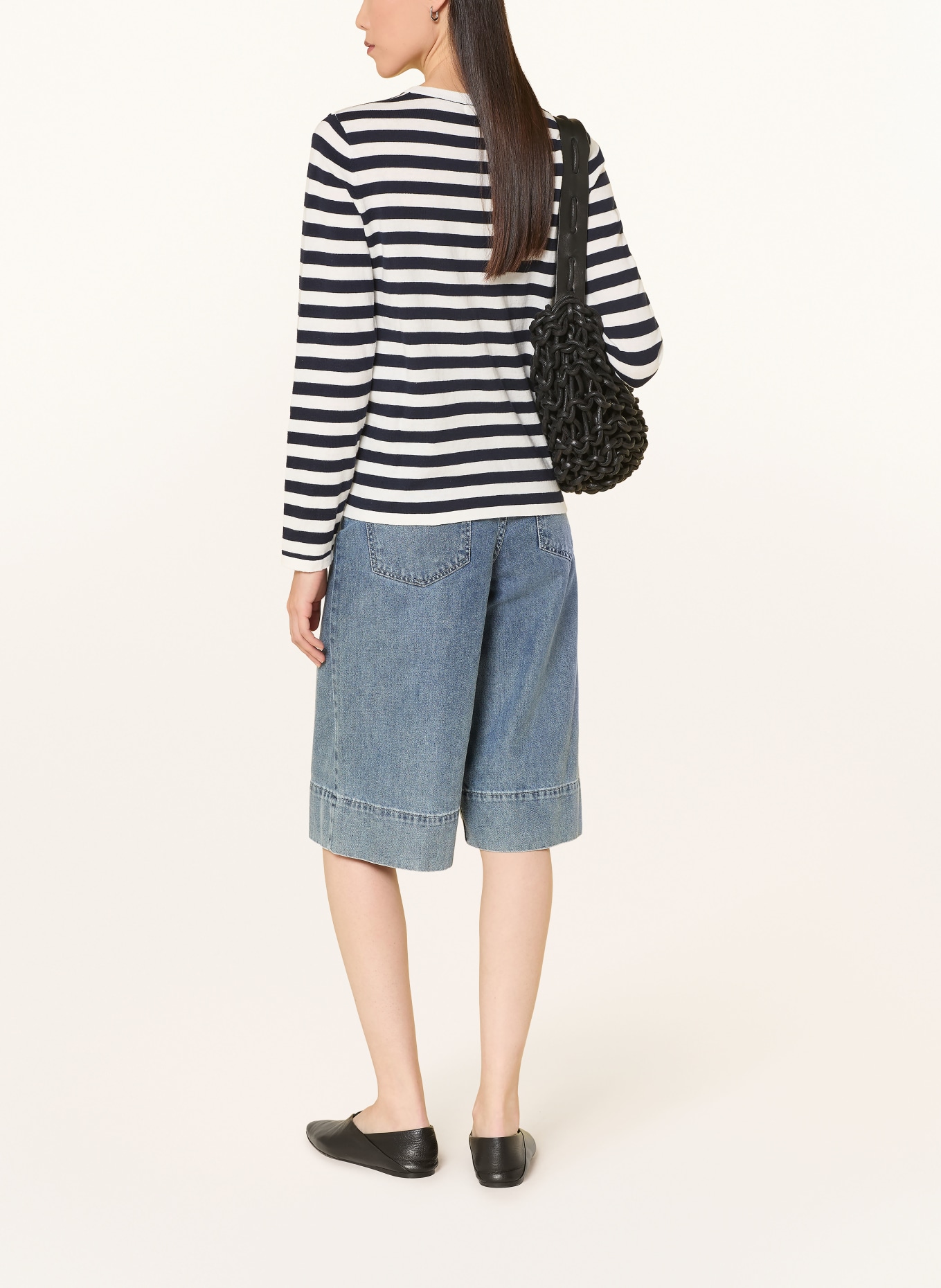 YERSE Jeans-bermuda CLEO: 056 INDIGO