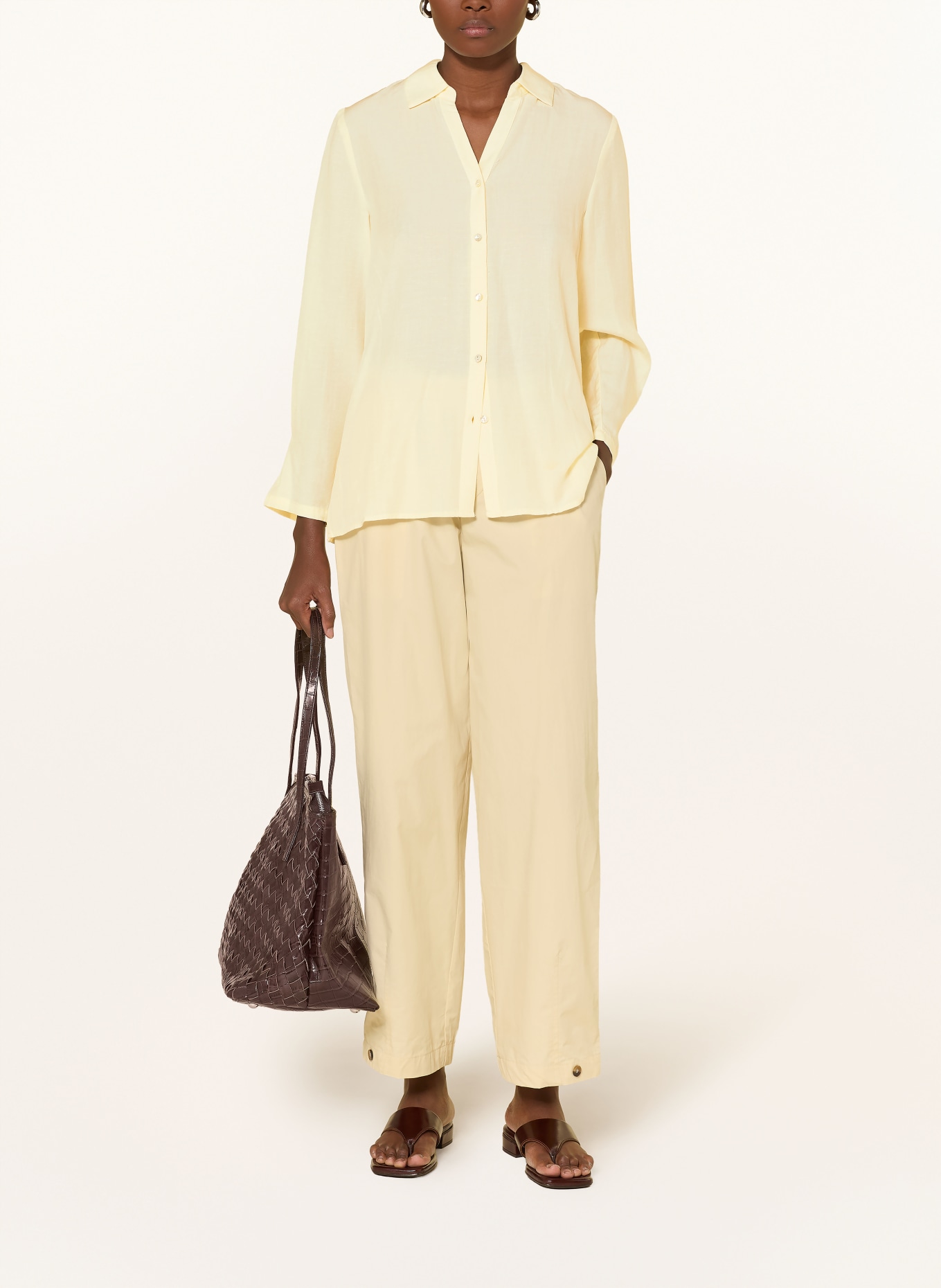 YERSE Blouse CLARA: CRÈME