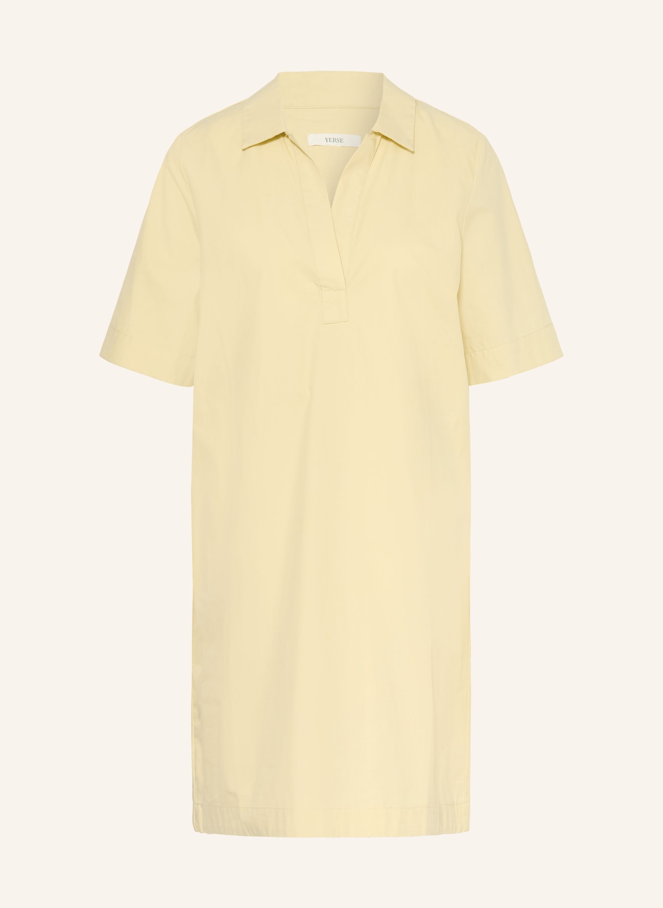 YERSE Kleid MAGGIE: HELLGELB