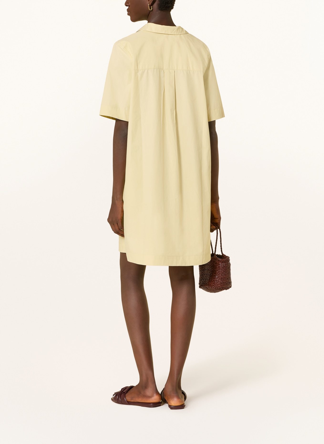 YERSE Kleid MAGGIE: HELLGELB