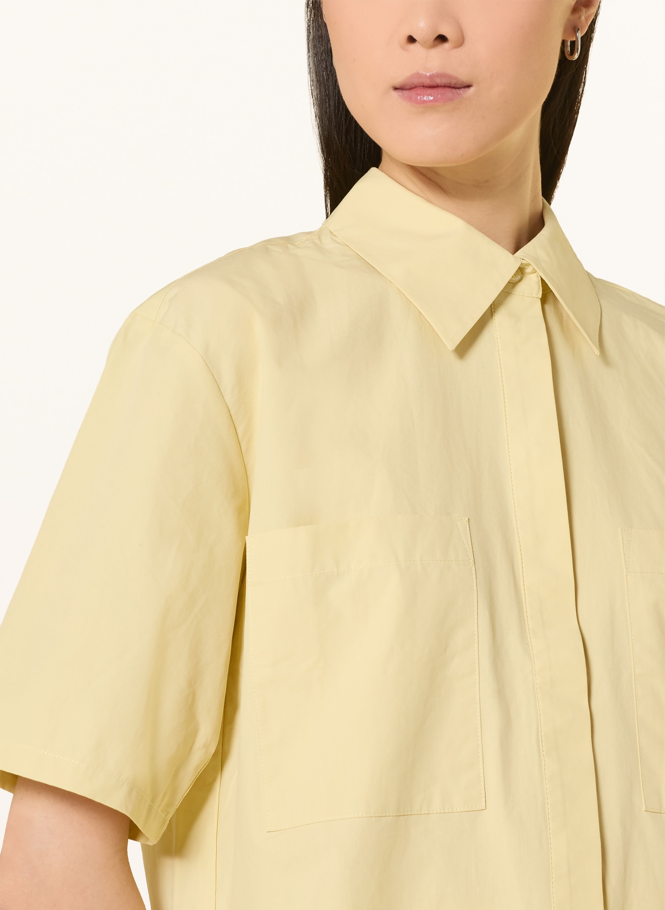 YERSE Overhemdblouse MAGGIE: LICHTGEEL