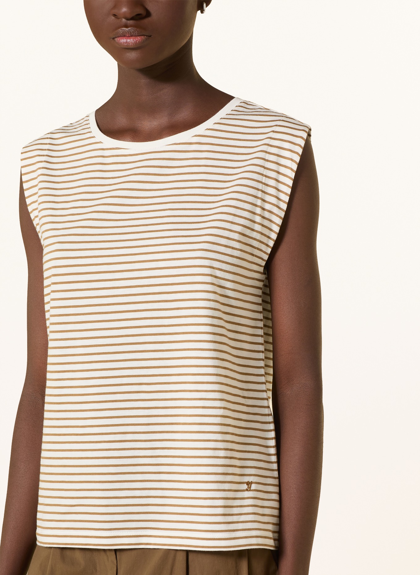 YERSE Haut: BEIGE / MARRON