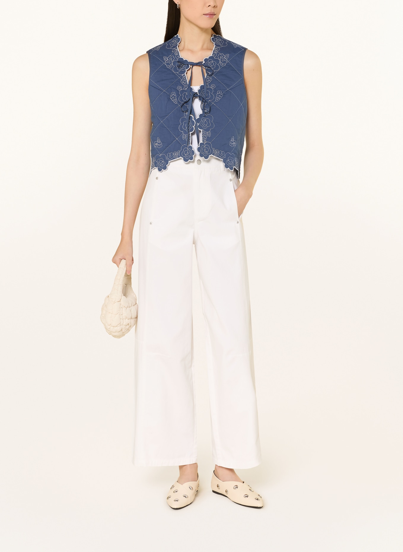 YERSE Broek TILDA: WIT