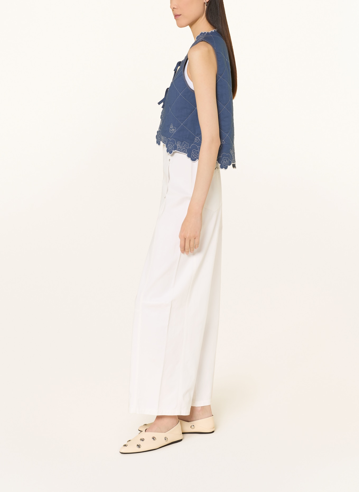 YERSE Broek TILDA: WIT