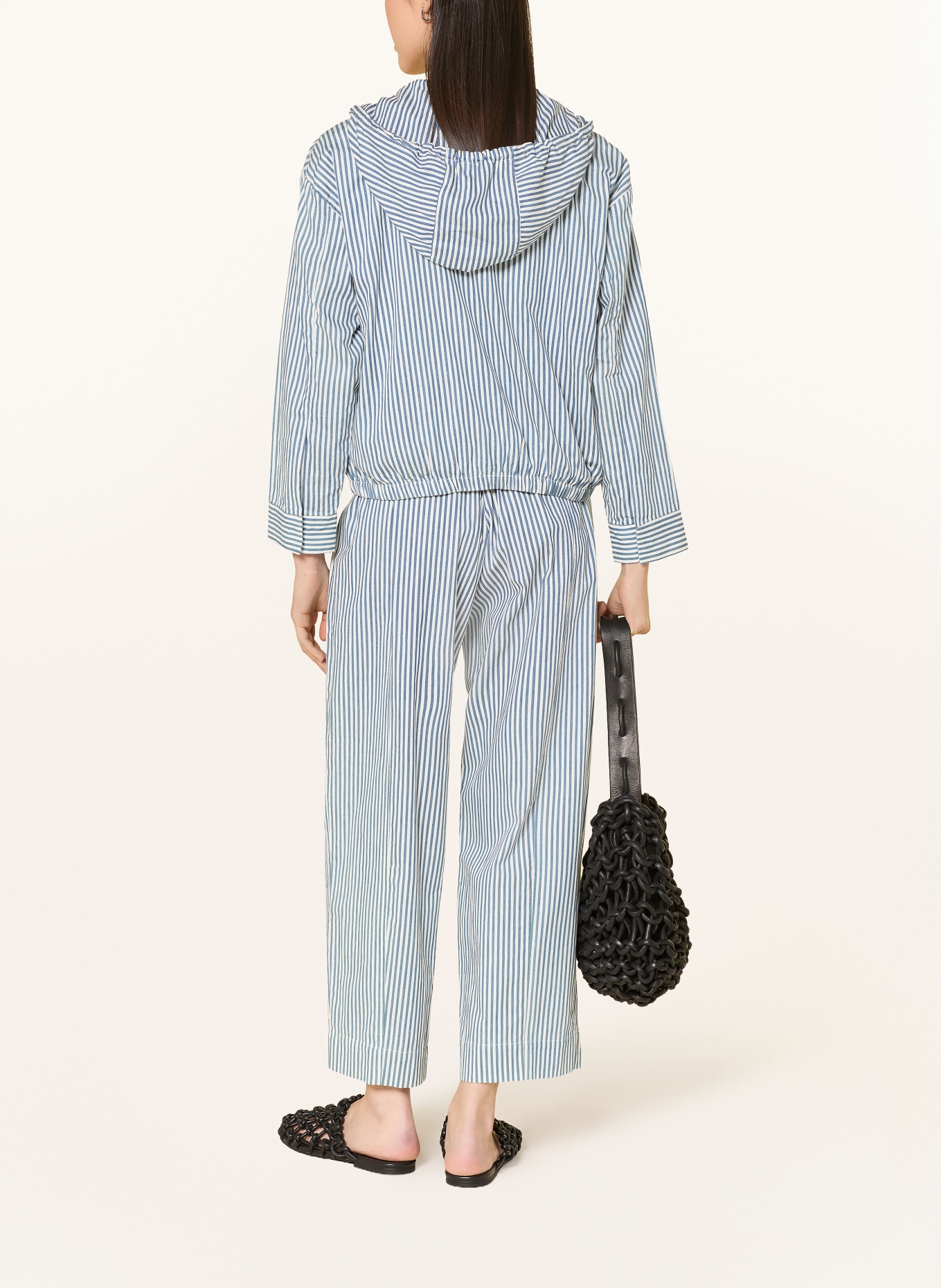 YERSE Jas BROOKLYN: LICHTBLAUW / DONKERROOD / WIT