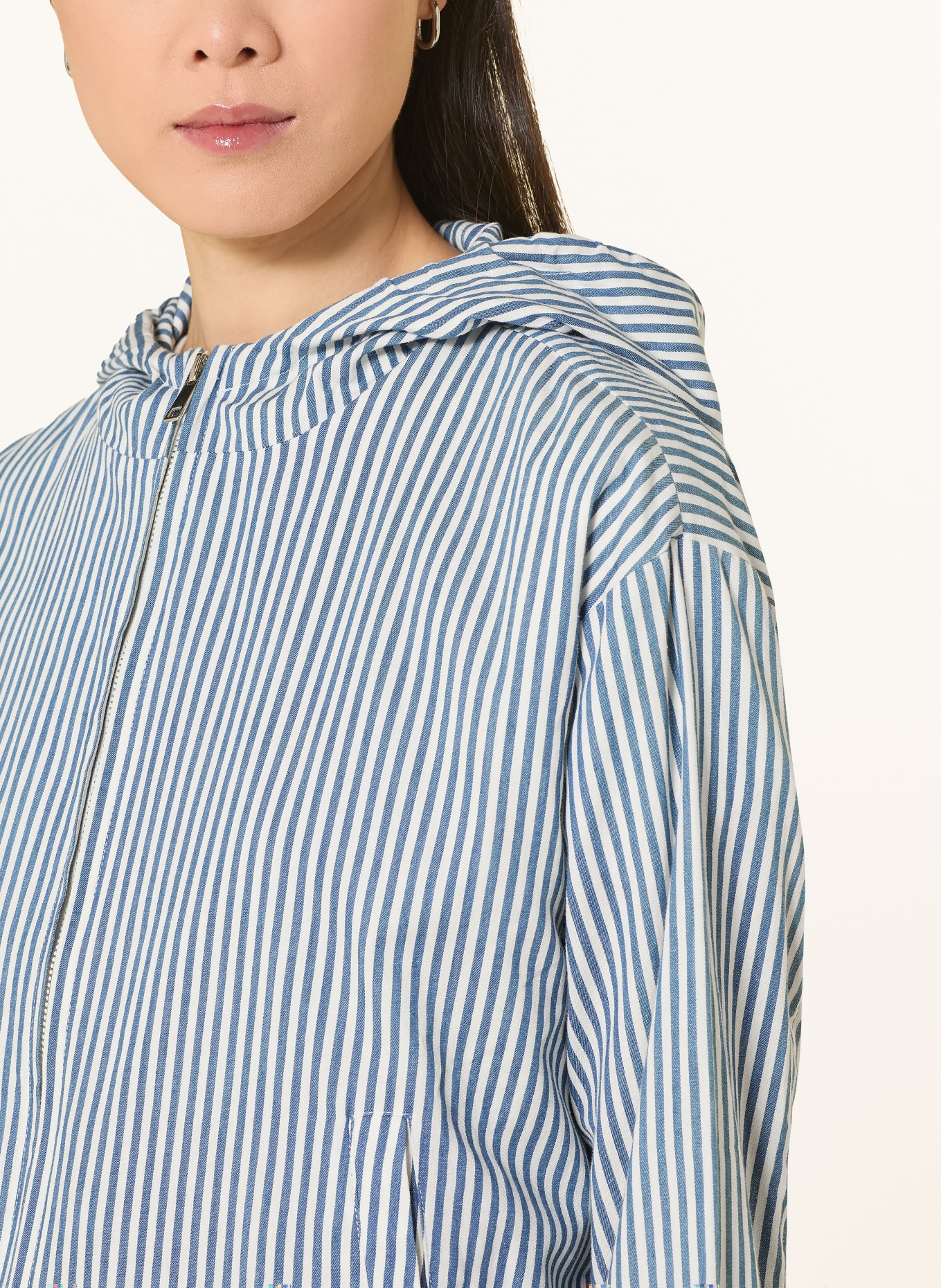 YERSE Jas BROOKLYN: LICHTBLAUW / DONKERROOD / WIT