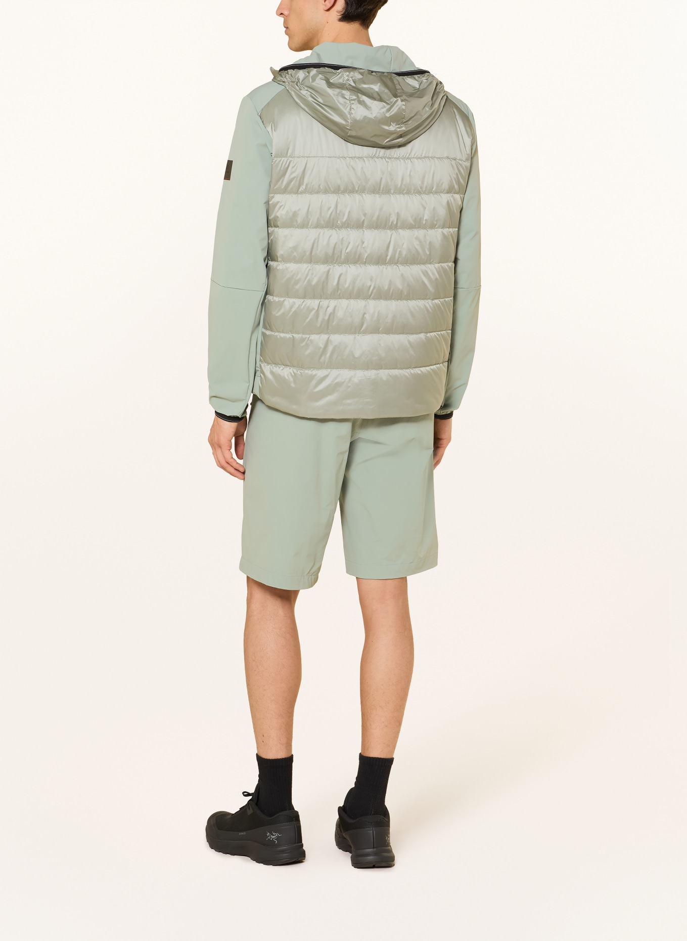 FIRE+ICE Trekkingshorts CARTER: HELLGRÜN