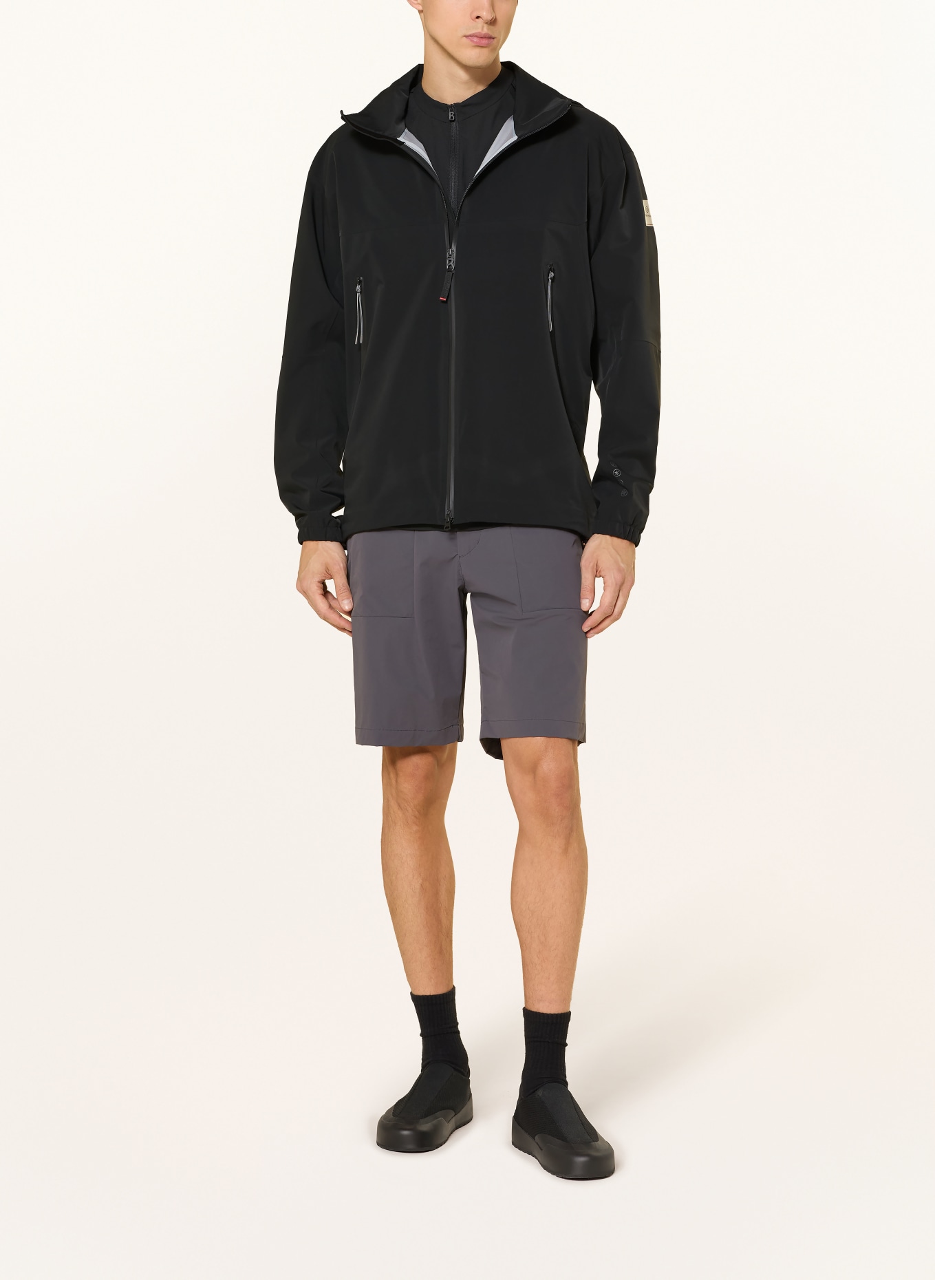 FIRE+ICE Funktionsjacke JUPP: SCHWARZ