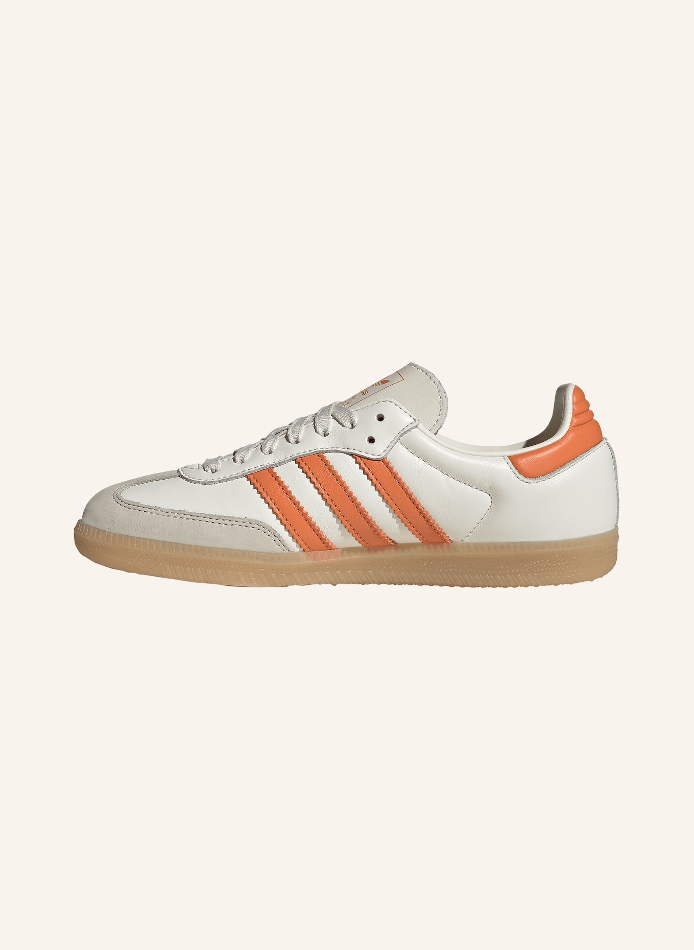 adidas Originals Tenisky SAMBA OG: KRÉMOVÁ / BÉŽOVÁ / ORANŽOVÁ