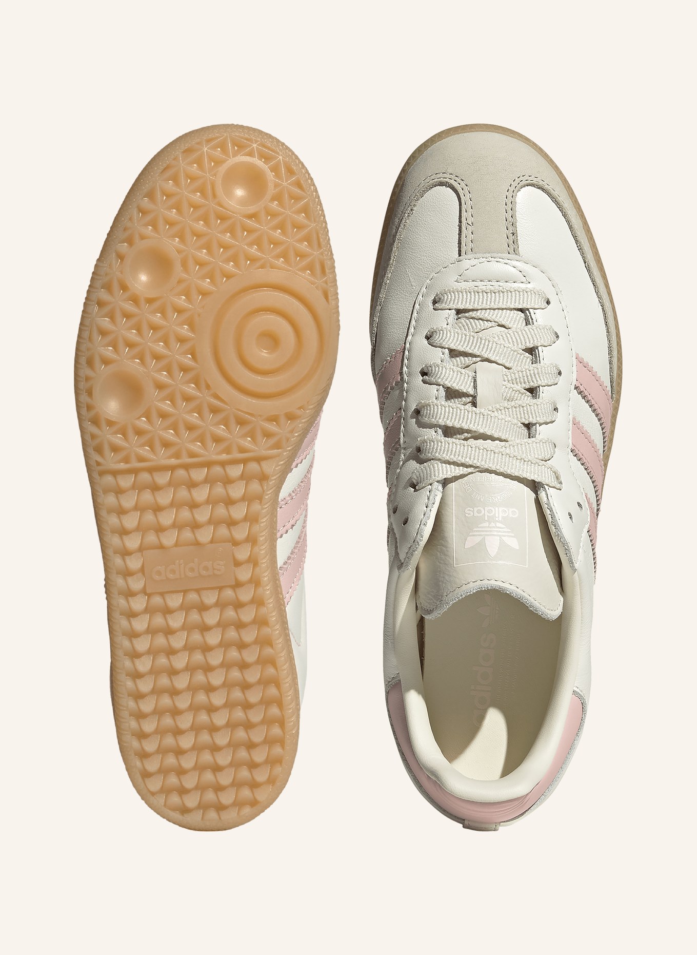 adidas Originals Sneaker SAMBA OG: CREME / ROSA / BEIGE