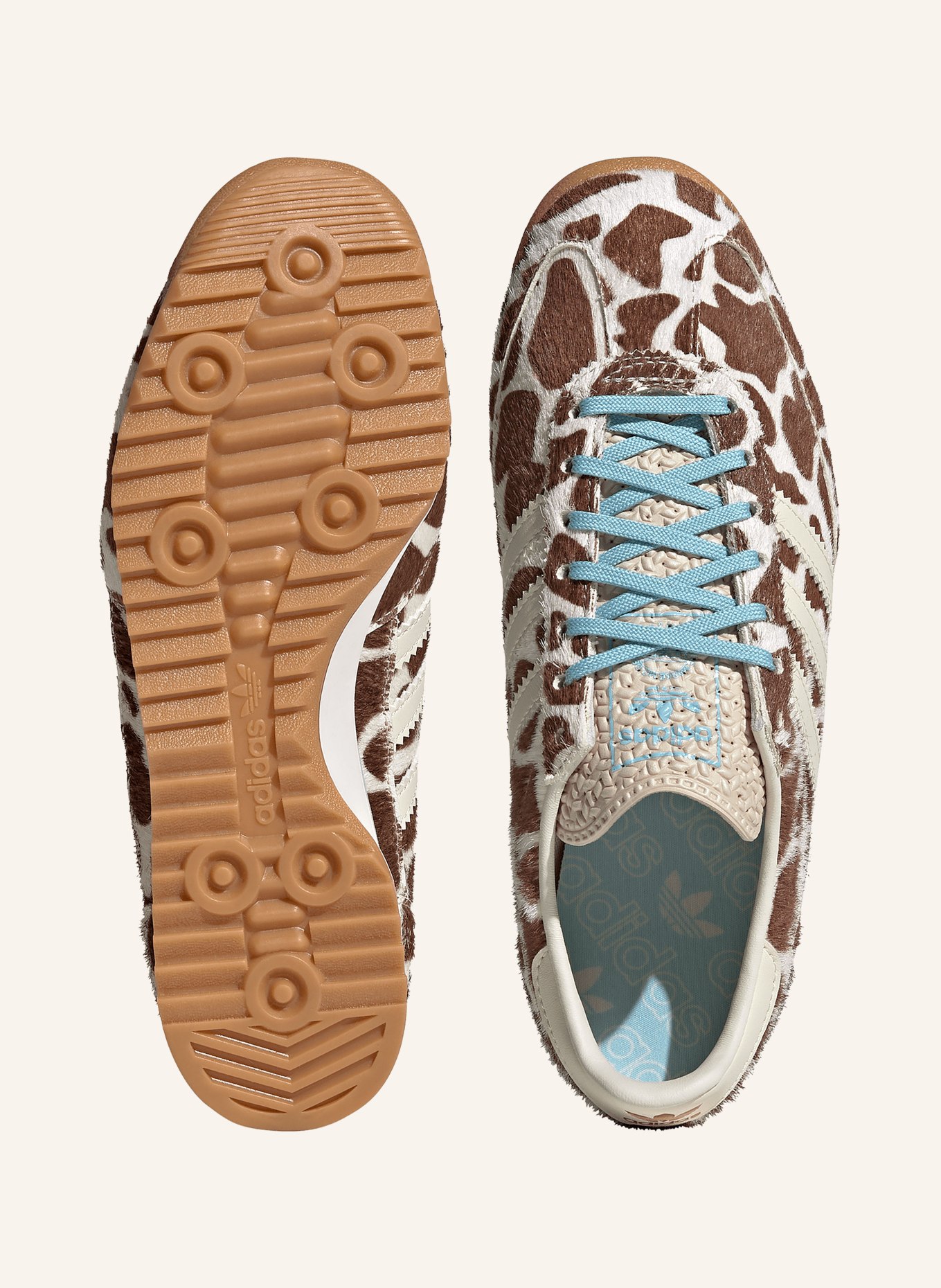 adidas Originals Sneaker SL 72 OG: BRAUN / ECRU