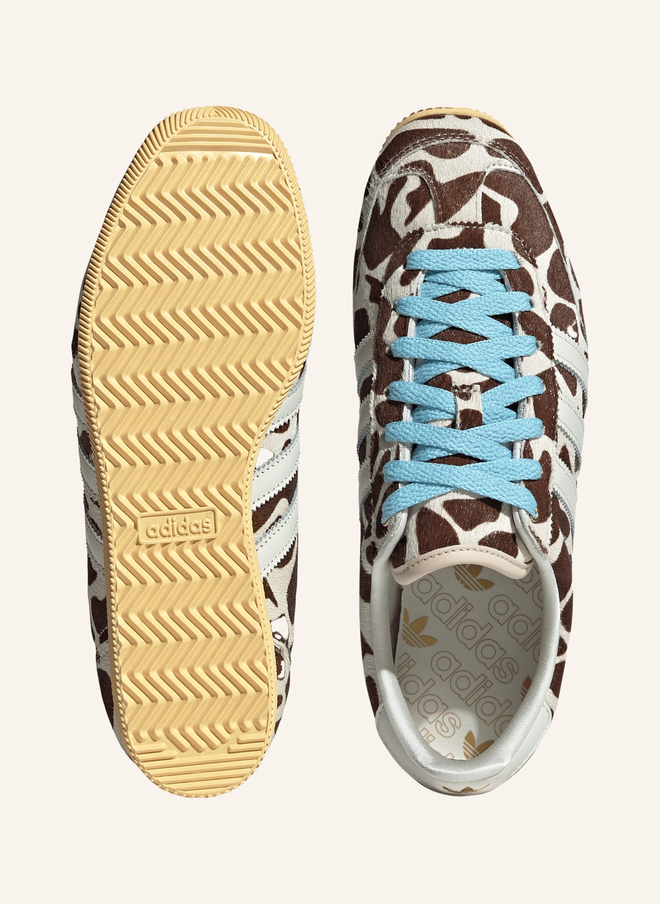 adidas Originals Tenisky JAPAN: HNĚDÁ / REŽNÁ