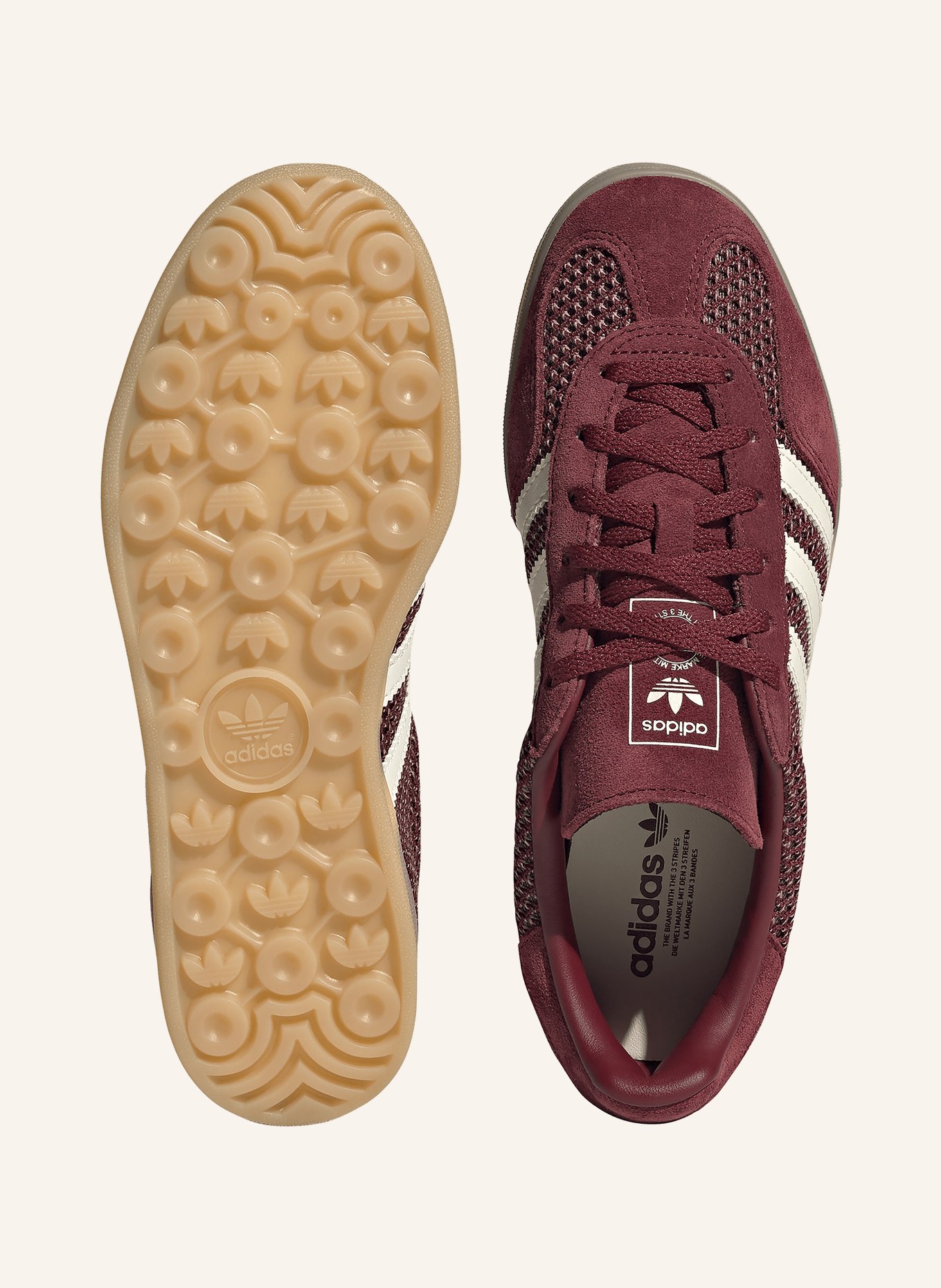 adidas Originals Sneaker GAZELLE INDOOR: BRUIN / CRÈME