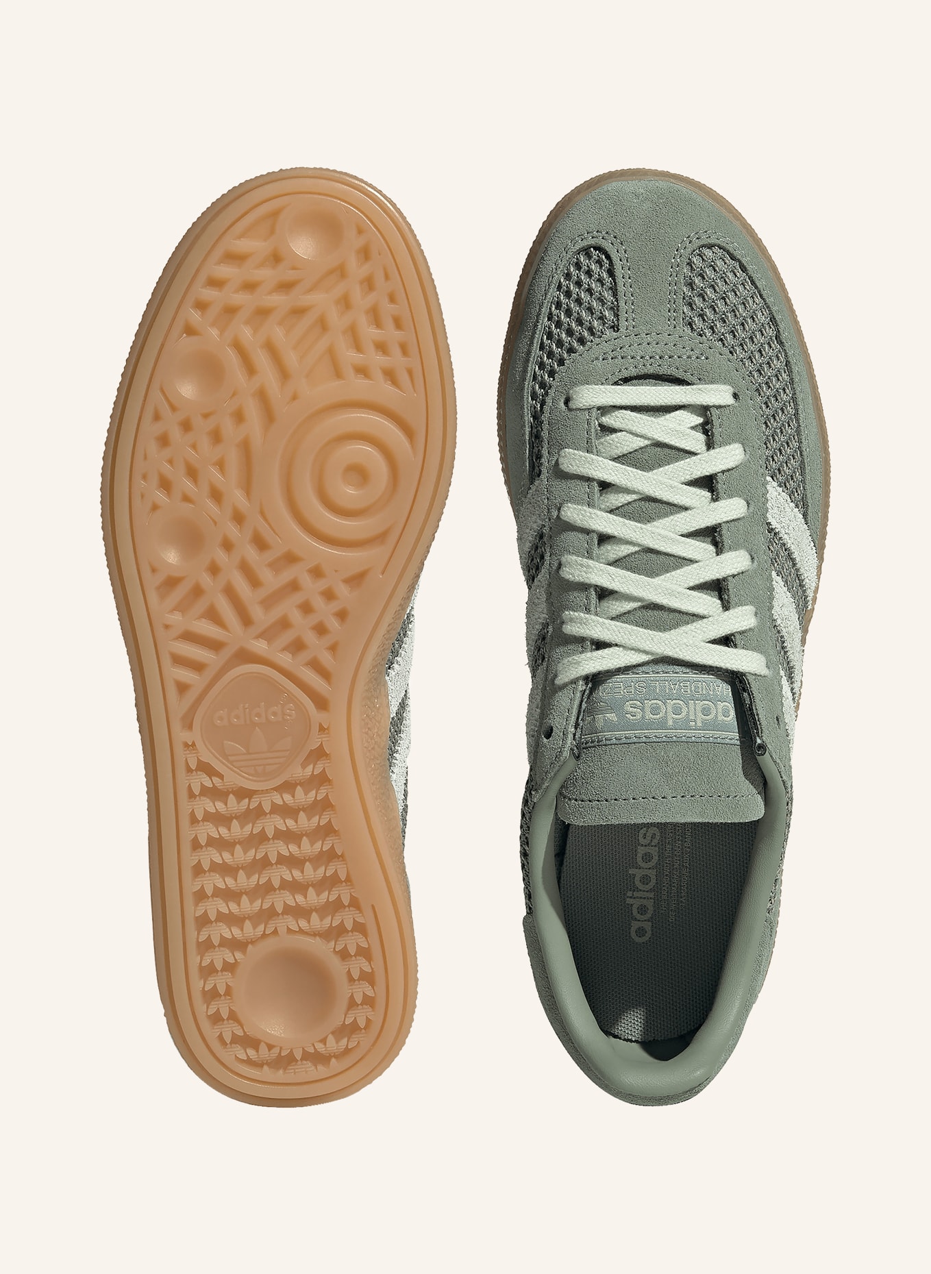 adidas Originals Tenisky HANDBALL SPEZIAL: ZELENÁ / SVĚTLE ZELENÁ