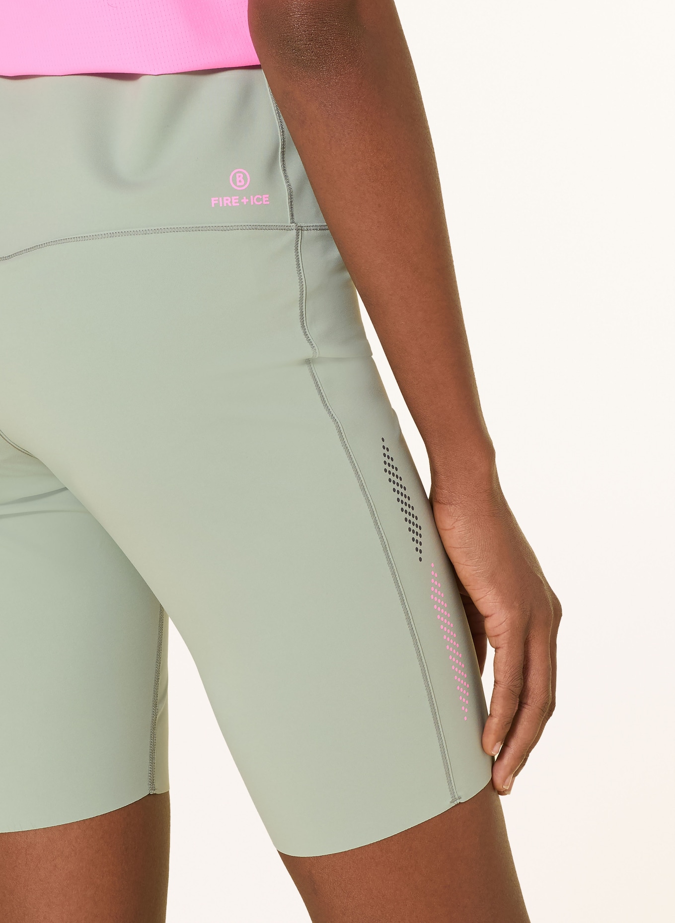 FIRE+ICE Punčocháče CAMMI: SVĚTLE ZELENÁ