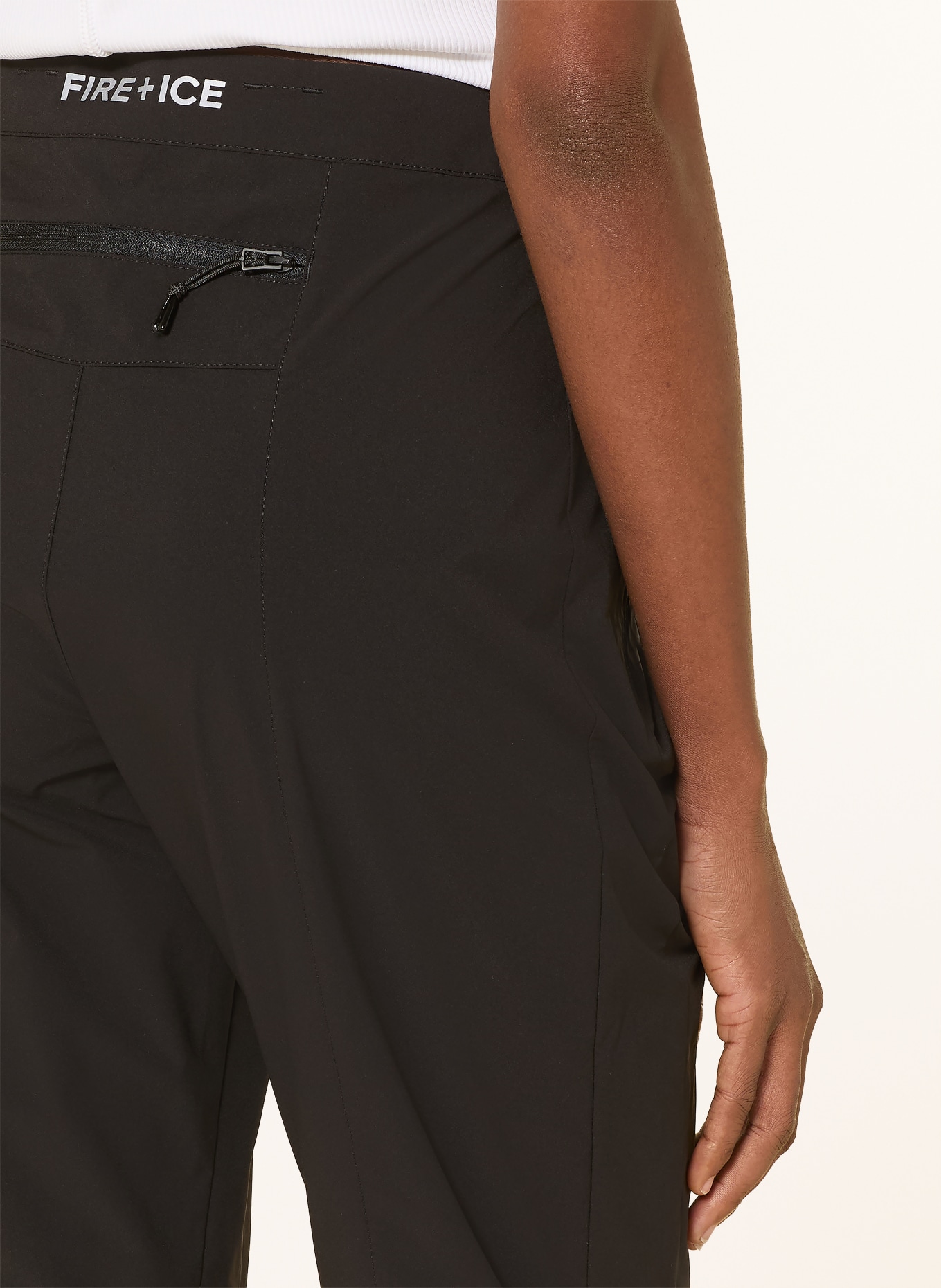 FIRE+ICE Trekkinghose LOU: SCHWARZ