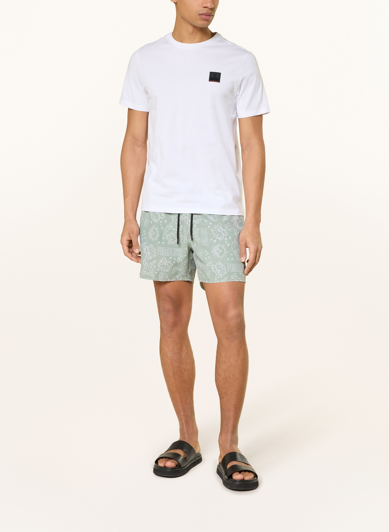 FIRE+ICE T-Shirt VITO: WEISS