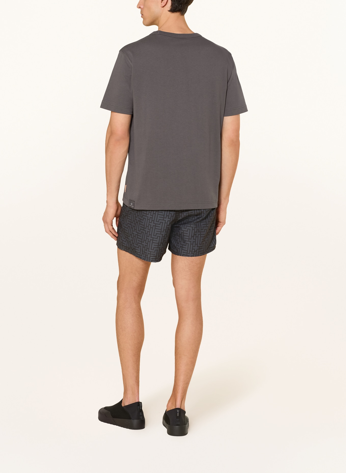 FIRE+ICE T-shirt LINO: DONKERGRIJS