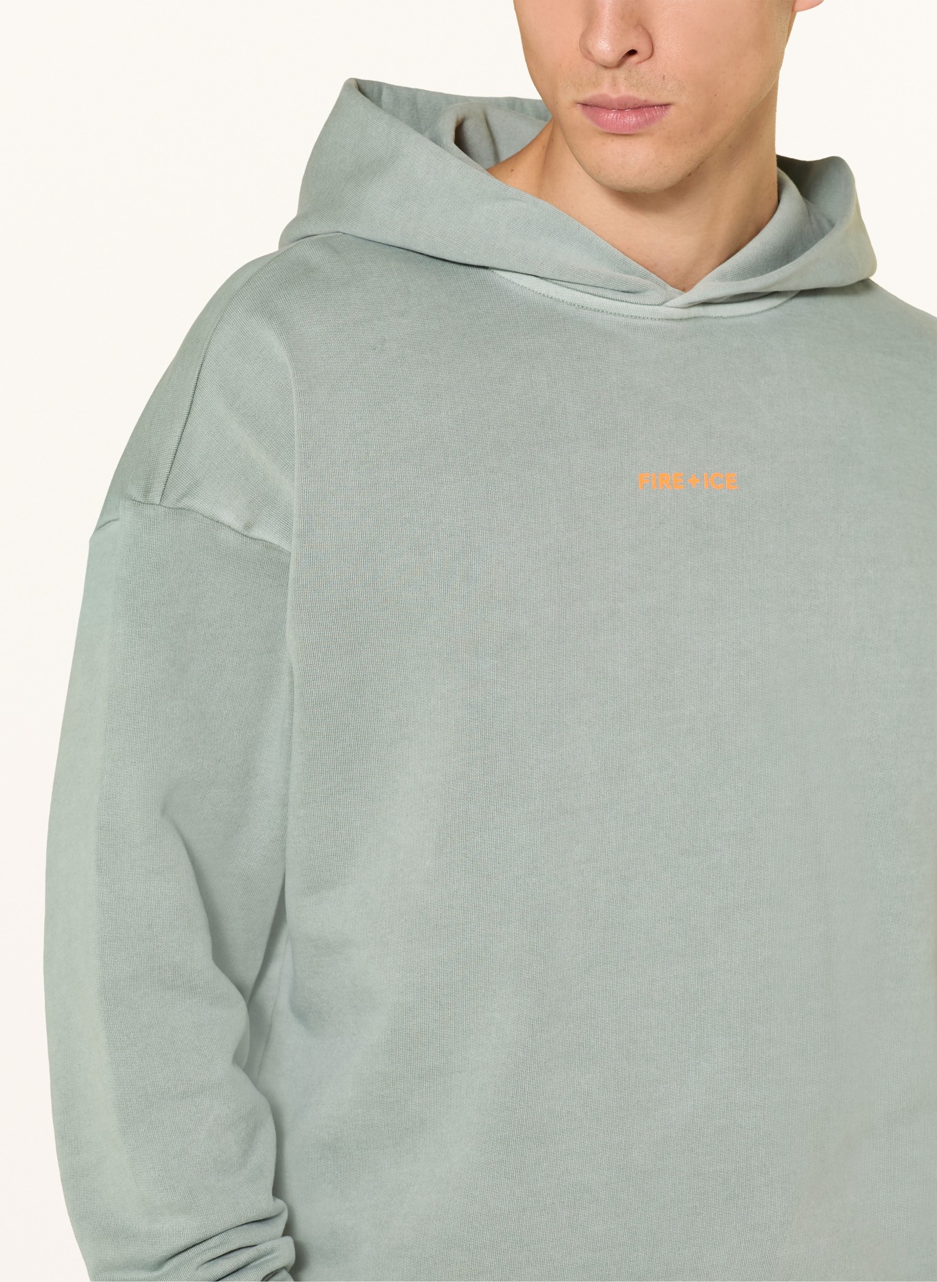 FIRE+ICE Hoodie ILAY: HELLGRÜN