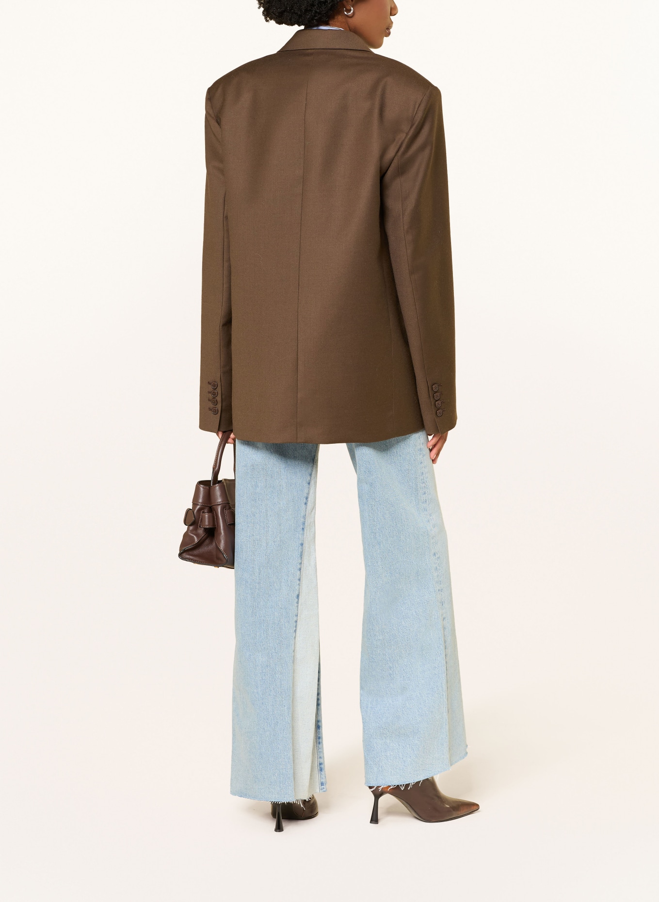 7 for all mankind Wide Leg Jeans PANELLED LOTTA: 1ZW Light Blue