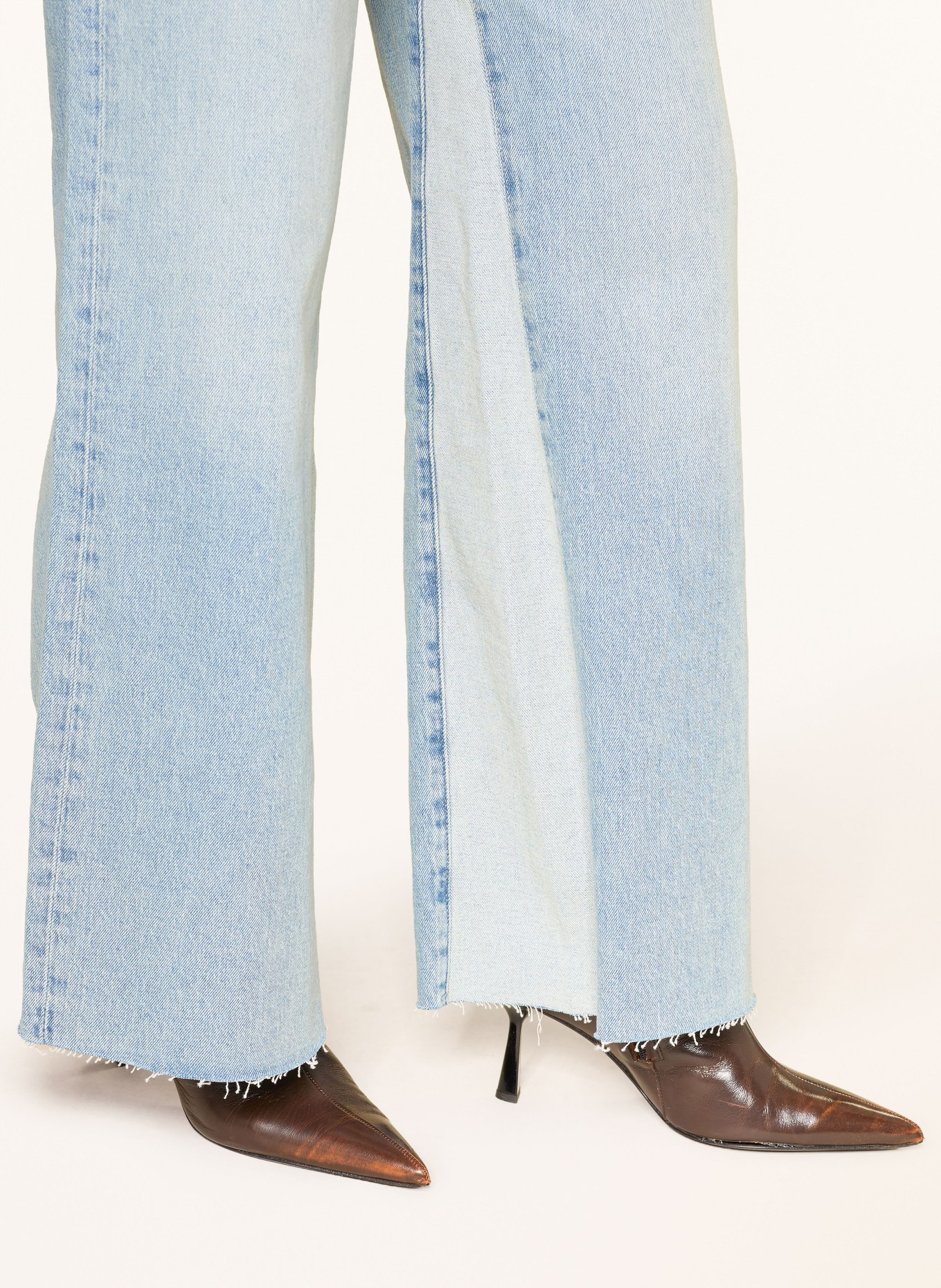 7 for all mankind Wide Leg Jeans PANELLED LOTTA: 1ZW Light Blue