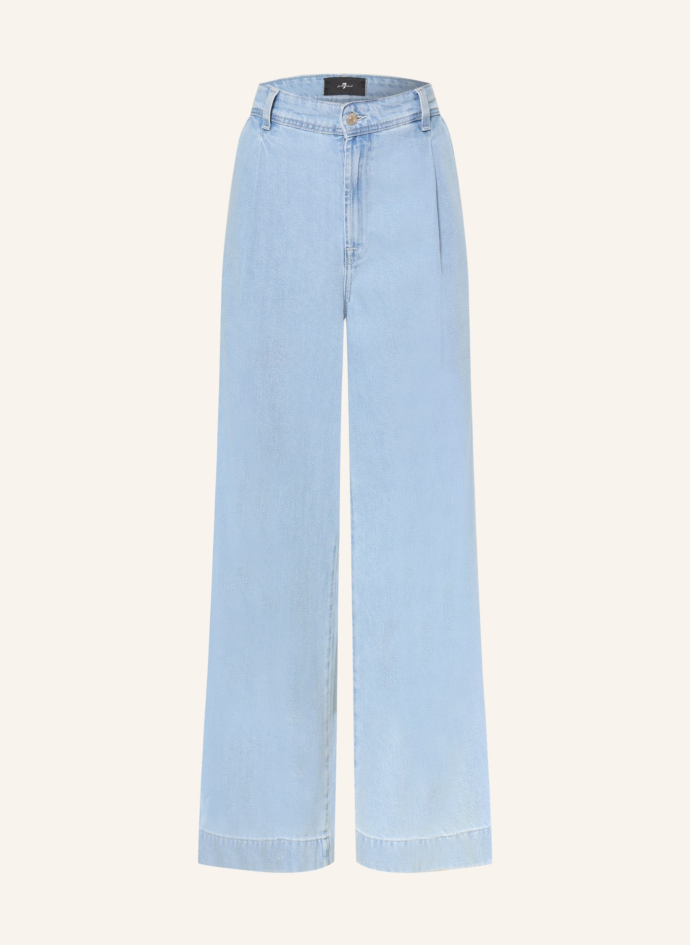 7 for all mankind Wide Leg Jeans HANA: 1BA Light Blue