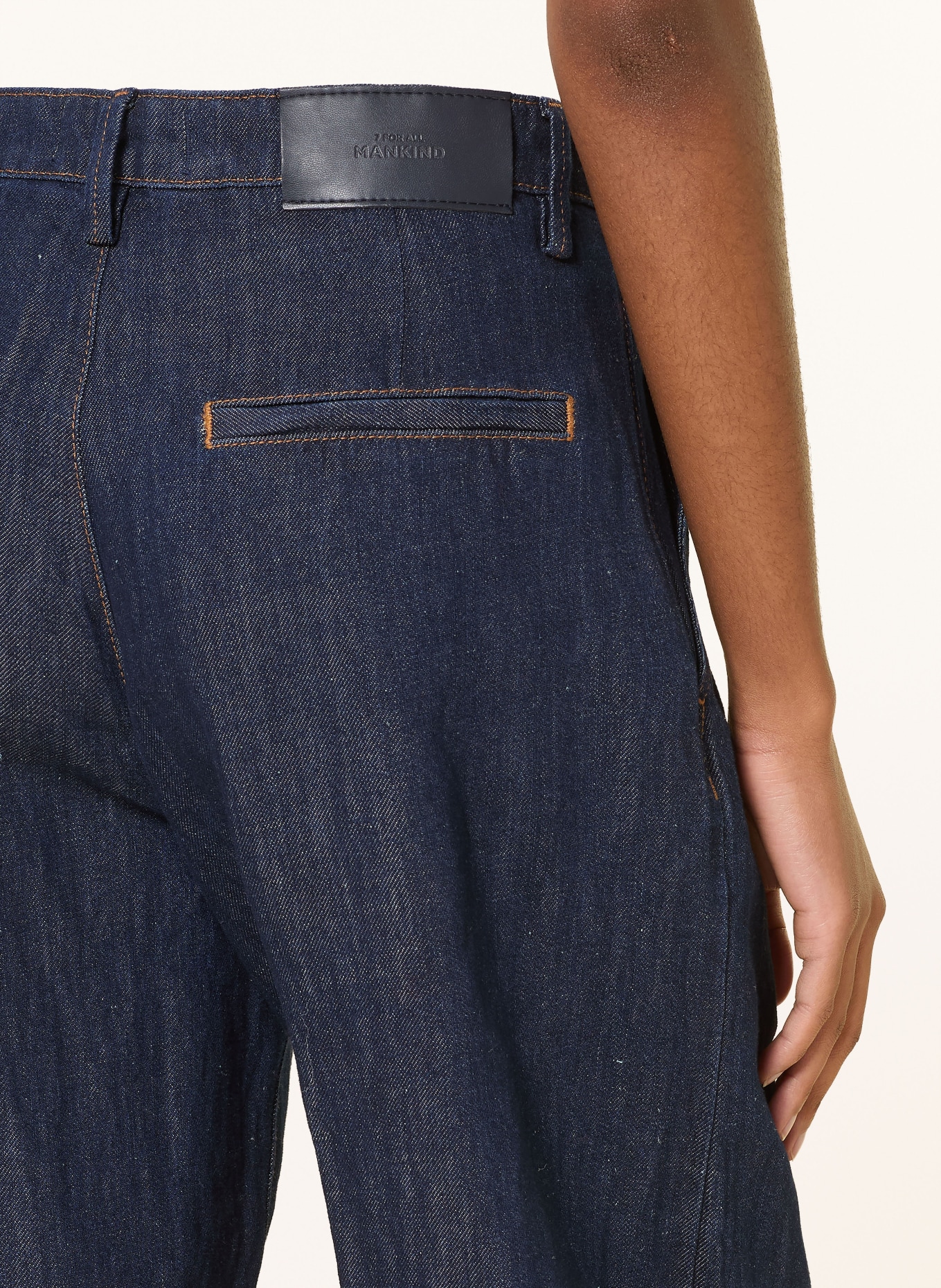 7 for all mankind Dżinsy z szerokimi nogawkami BLOSSOM: BUM Dark Blue