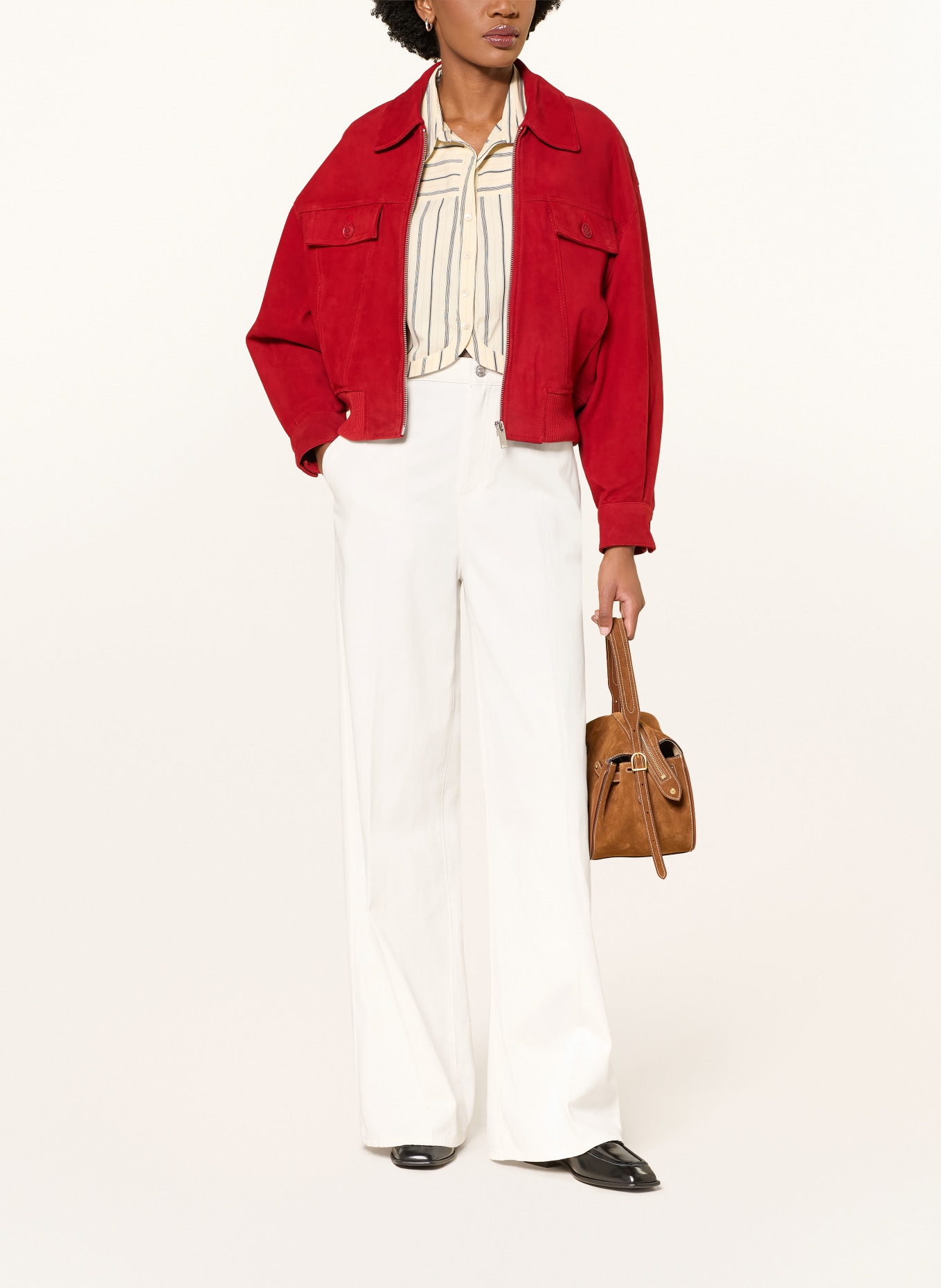 7 for all mankind Marlene pants OSTUNI: ECRU