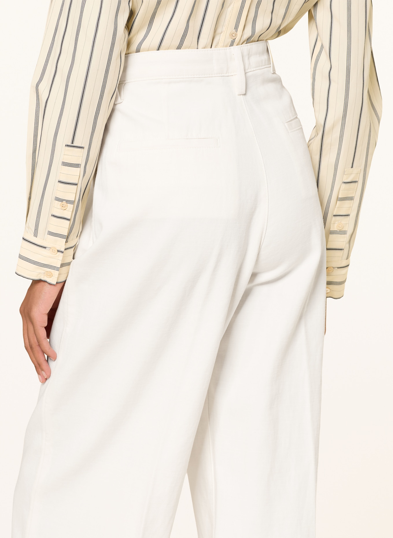 7 for all mankind Marlene pants OSTUNI: ECRU