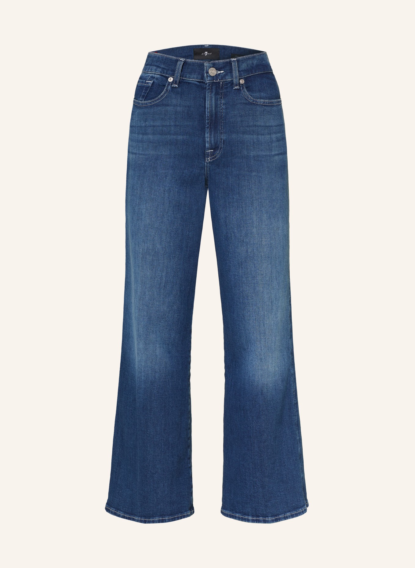 7 for all mankind Wide Leg Jeans LOTTA ANKLE: 3DO Dark Blue