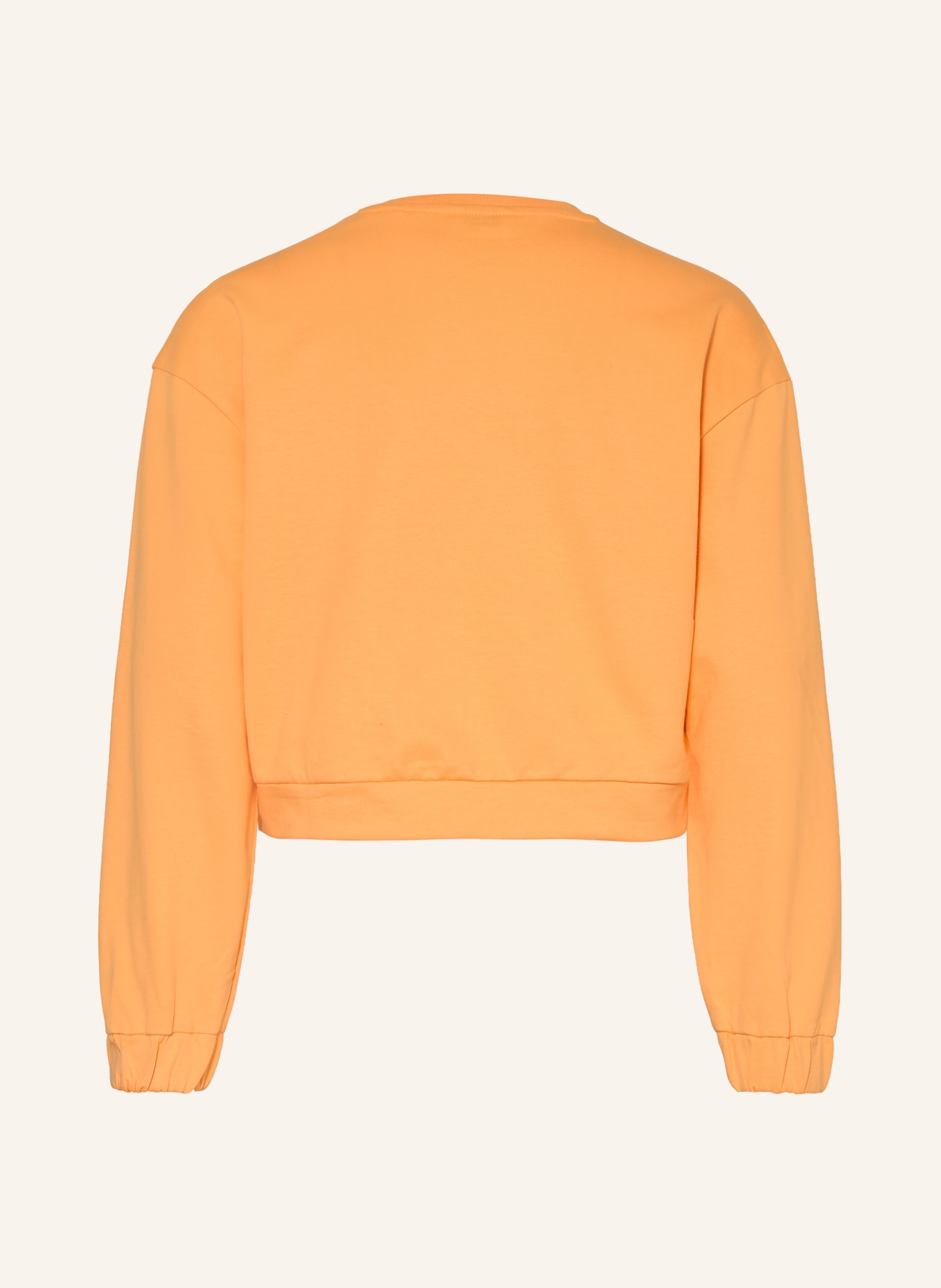 GUESS Sweatshirt mit Pailletten: HELLORANGE / PINK / GRÜN