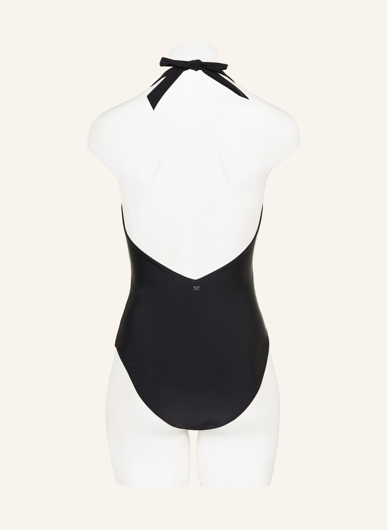 FIRE+ICE Neckholder-Badeanzug ZAHARA: SCHWARZ