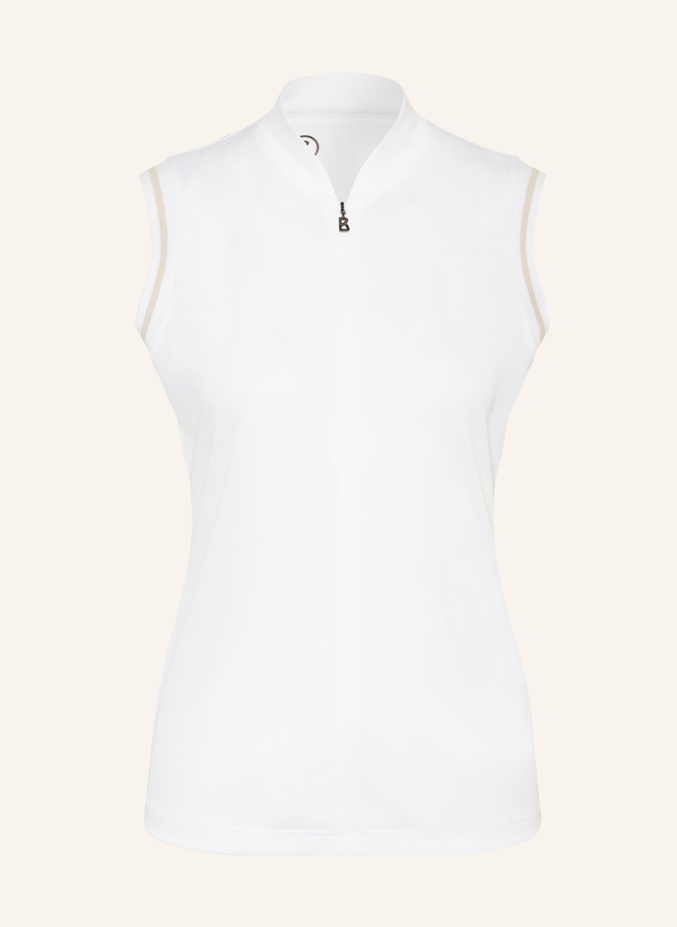 BOGNER Top EVI: WEISS / BEIGE