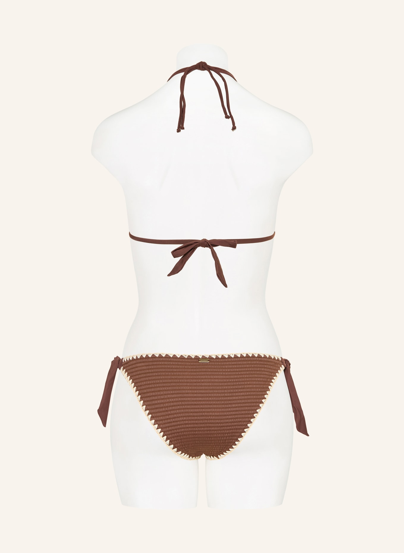 BANANA MOON Triangel-Bikini-Hose DIMKA DAKOTA: BRAUN / CREME