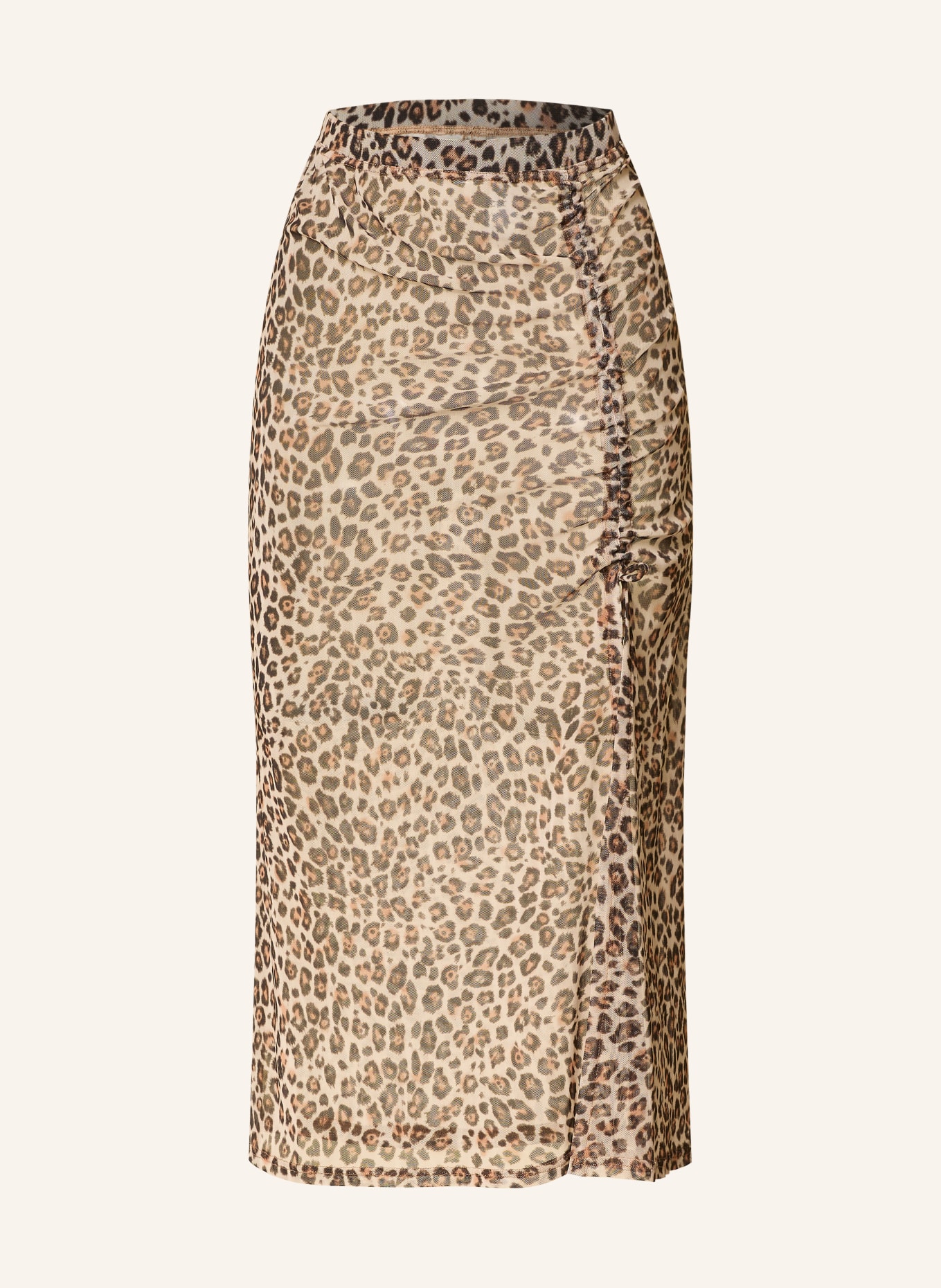 BANANA MOON Síťovaná sukně POUDY SAVARITUL: BÉŽOVÁ / TMAVĚ HNĚDÁ / ČERNÁ