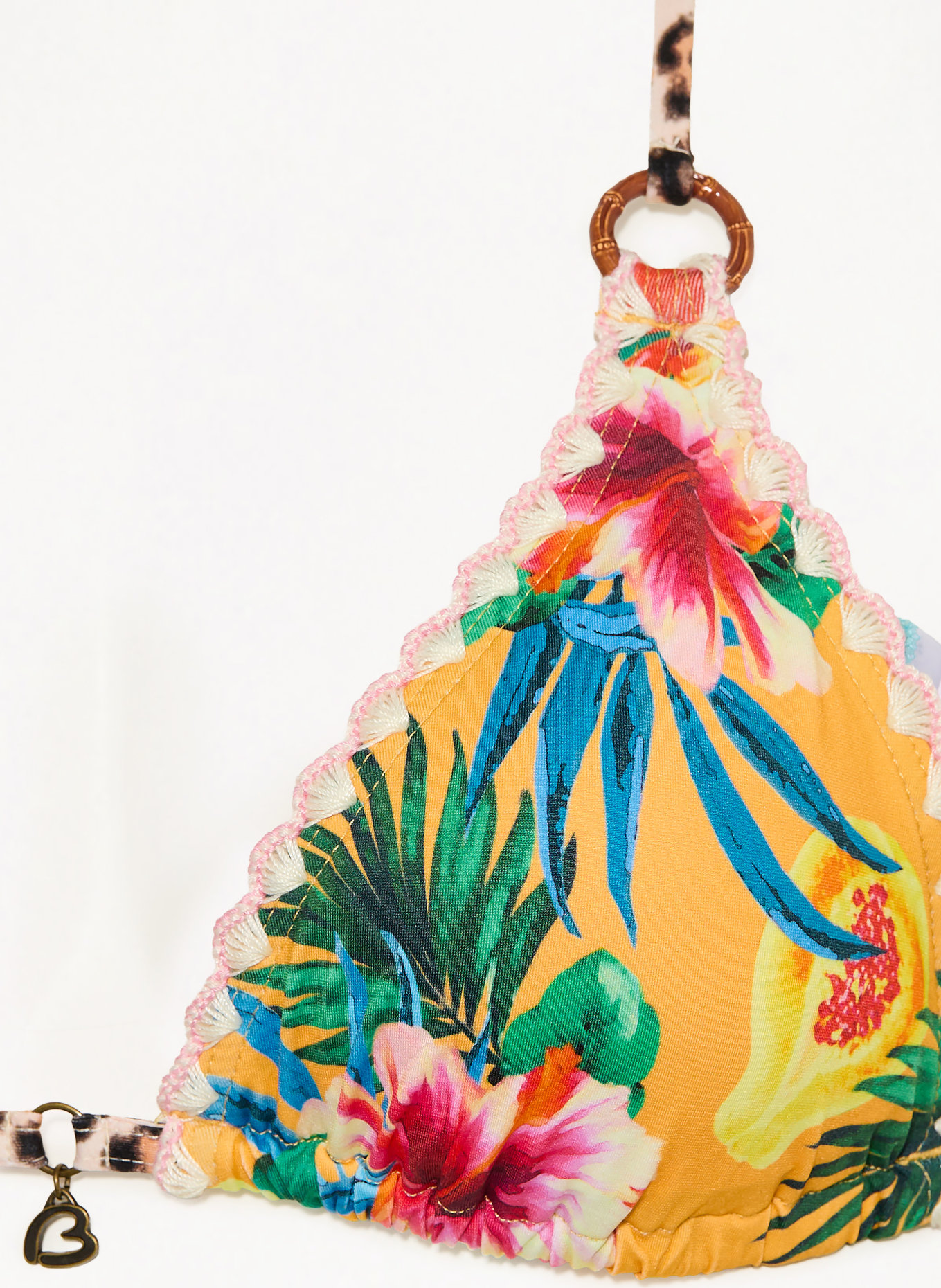 BANANA MOON Triangel-Bikini CRICOZANIA LUHA: TÜRKIS / ROSA / ORANGE